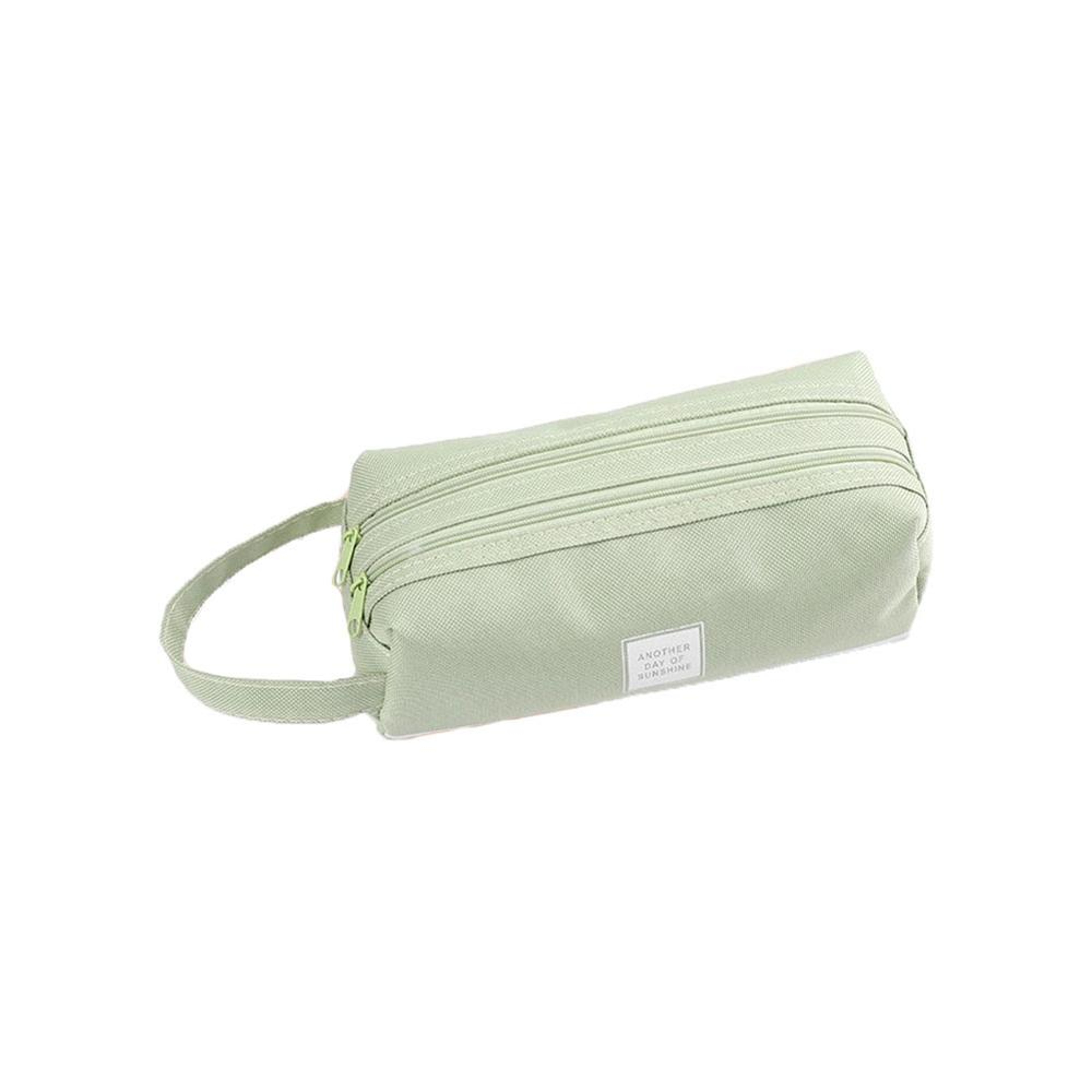 Large Capacity Pencil Case Organizer Bag With Handle For School Supplies 6