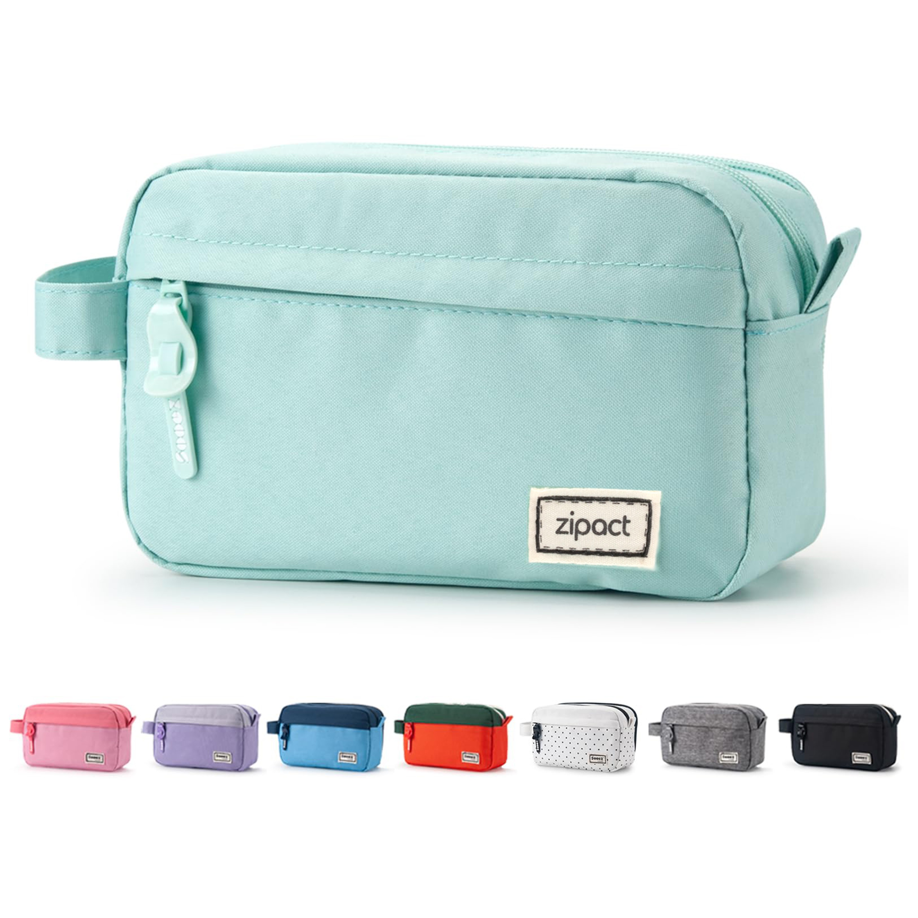 Large Capacity Pencil Case Organizer Pouch With Multiple Compartments For School Office Art Supplie 0