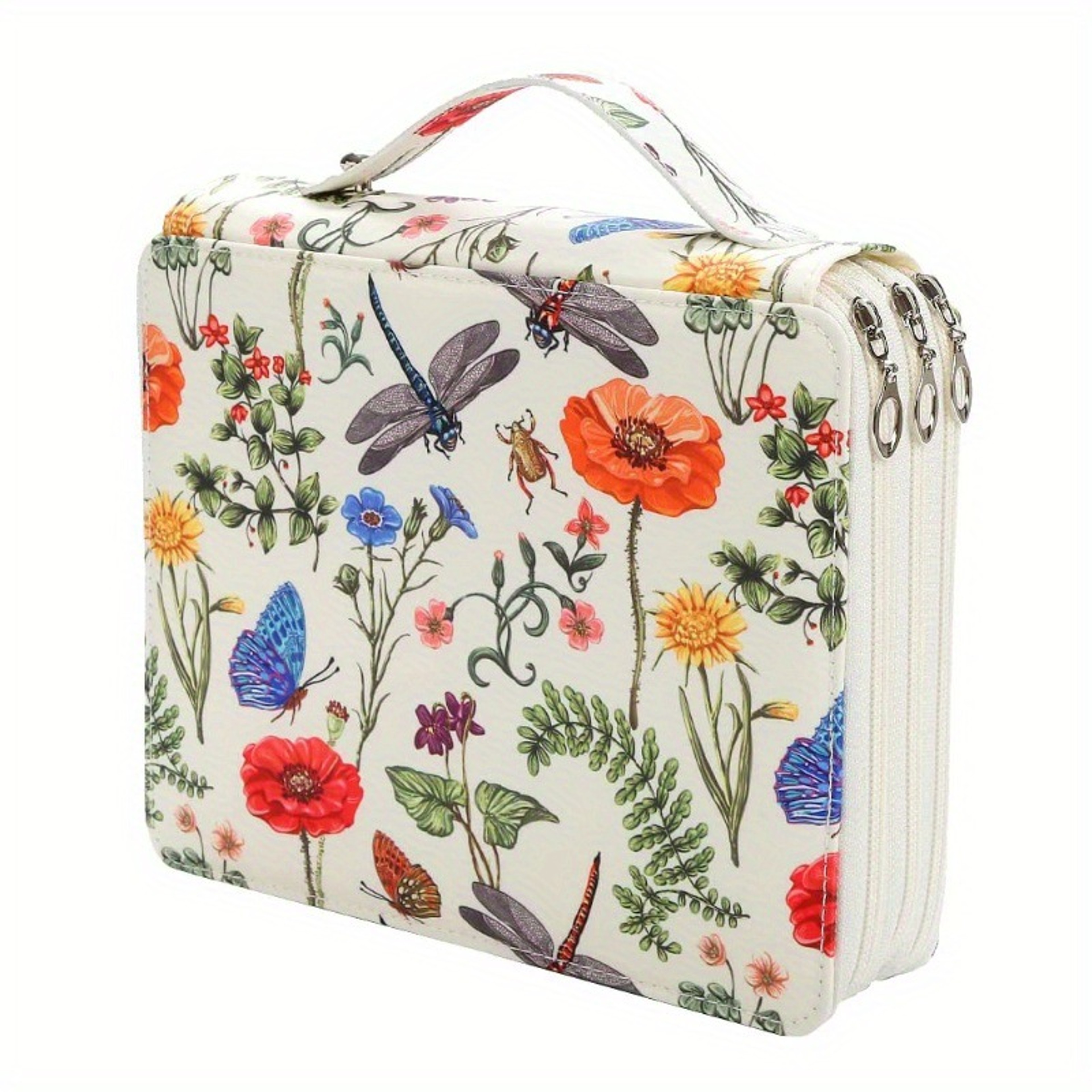 Large Capacity Pencil Case Organizer For Markers Colored Pencils School Office Supplies 6