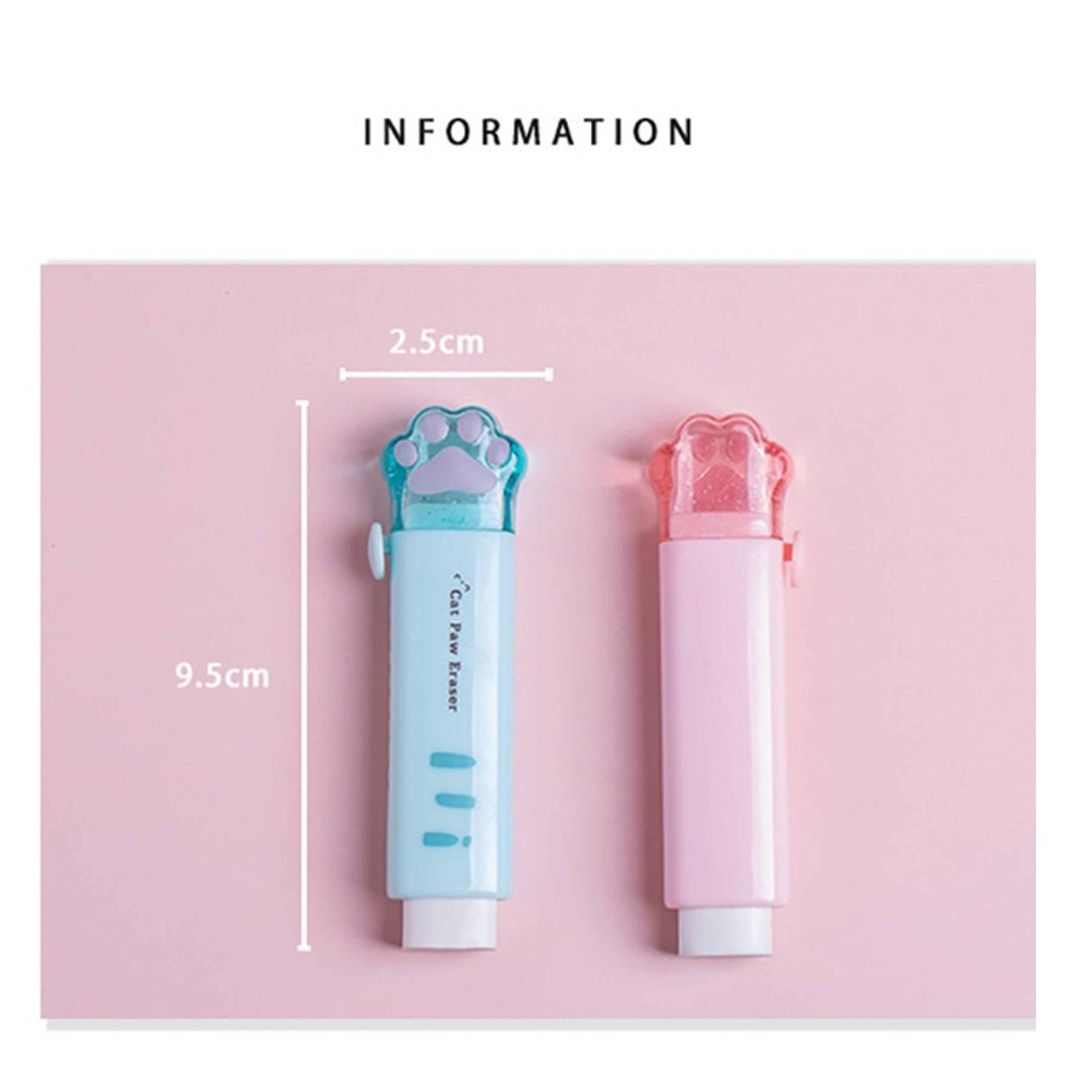 Kids Eraser Set Cute School Pencil Erasers For Students 1