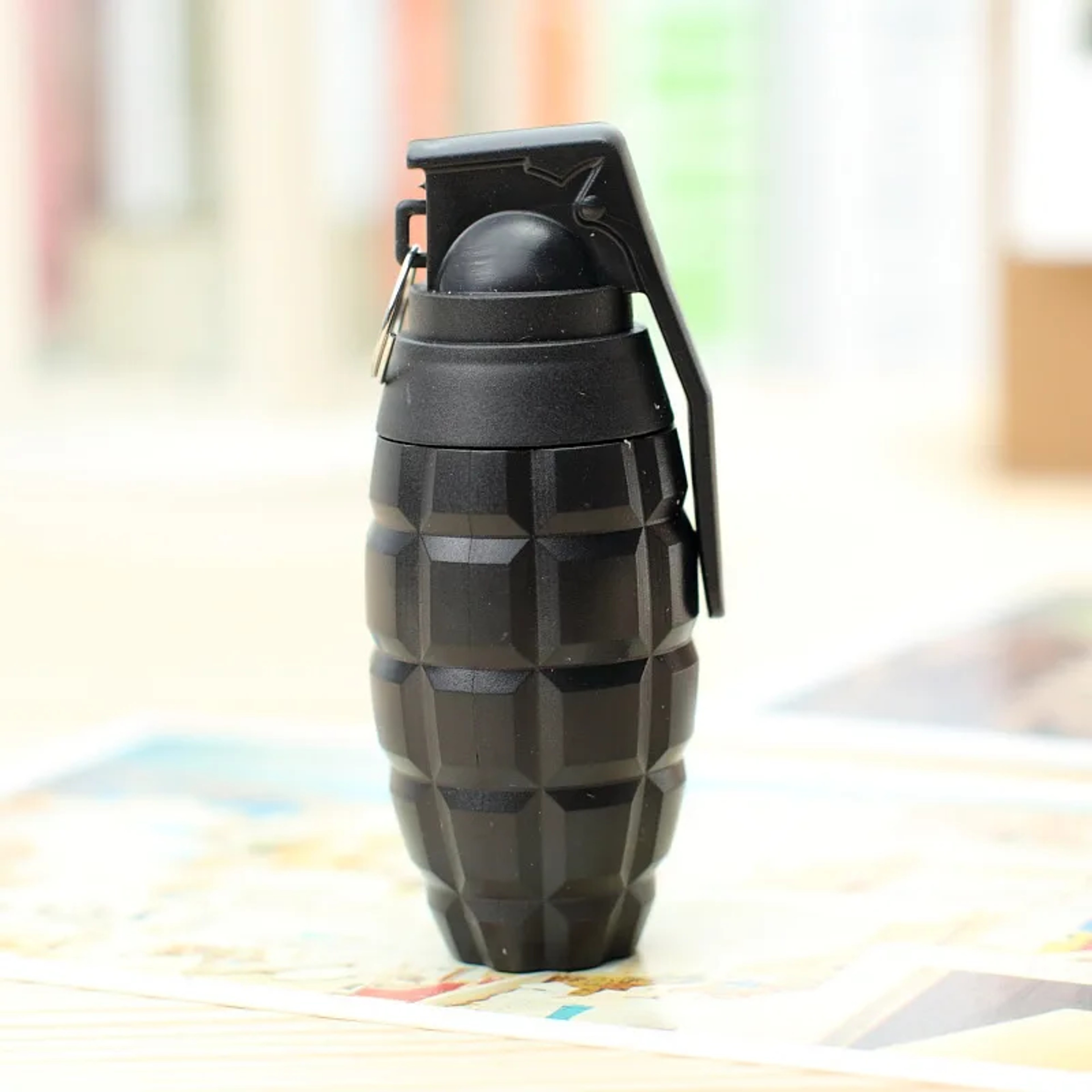 Hand Grenade Shape Ballpoint Pen Fun Creative Gift Stationery For Kids 9