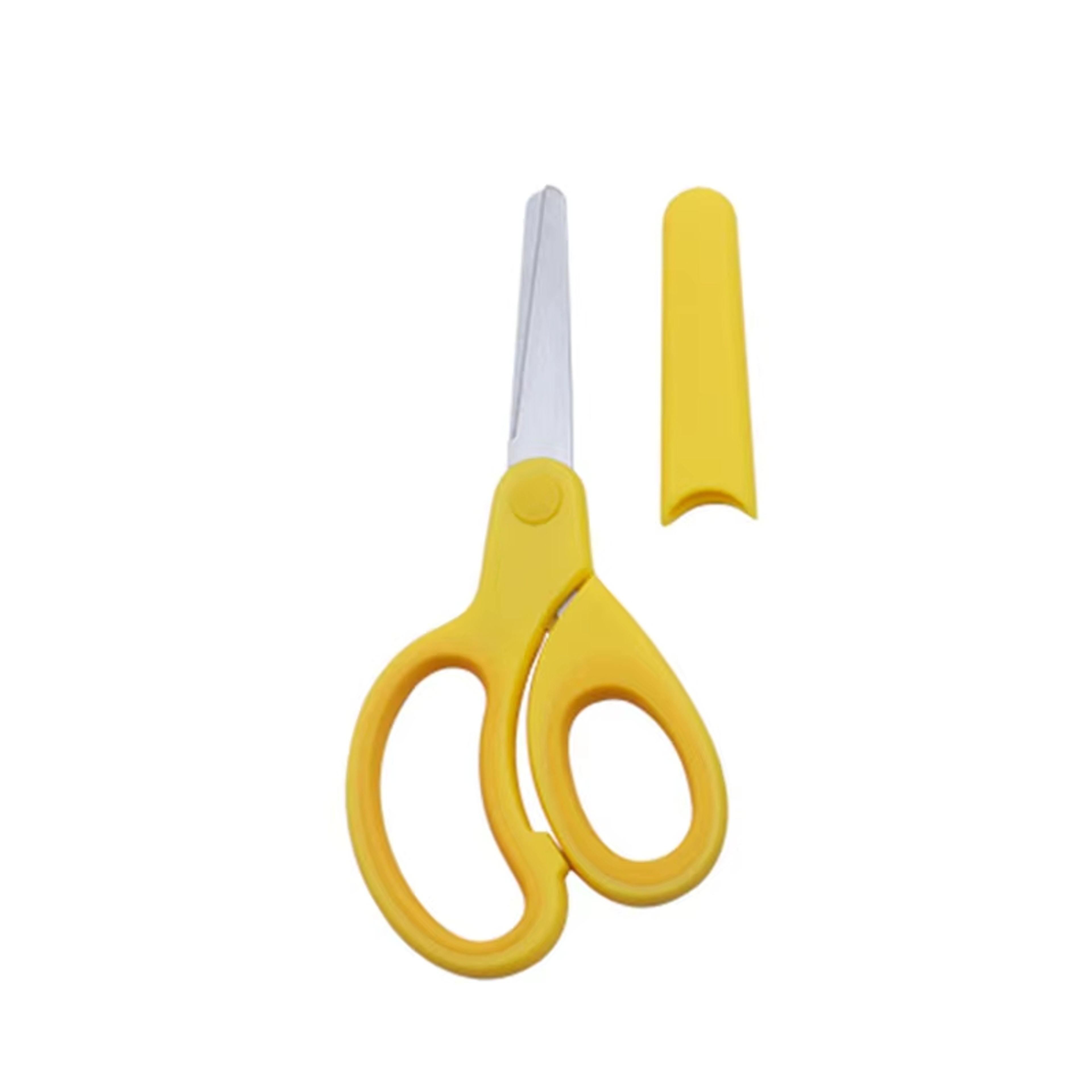 Left Handed Safety Scissors For Kids With Protective Sleeve DIY School Cutting Tool 8