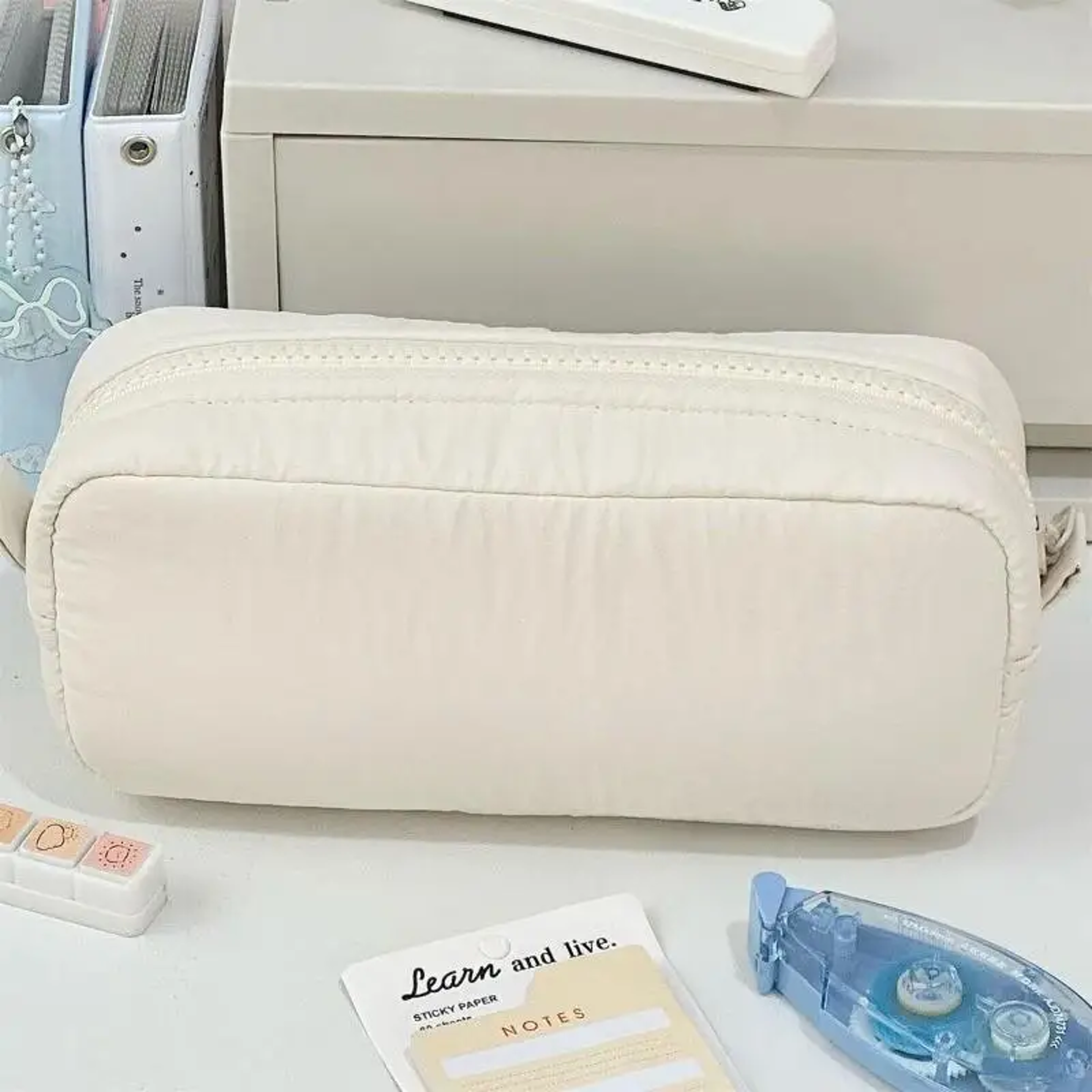 Large Capacity Pencil Case With Classified Storage For Students And Stationery Organization 3
