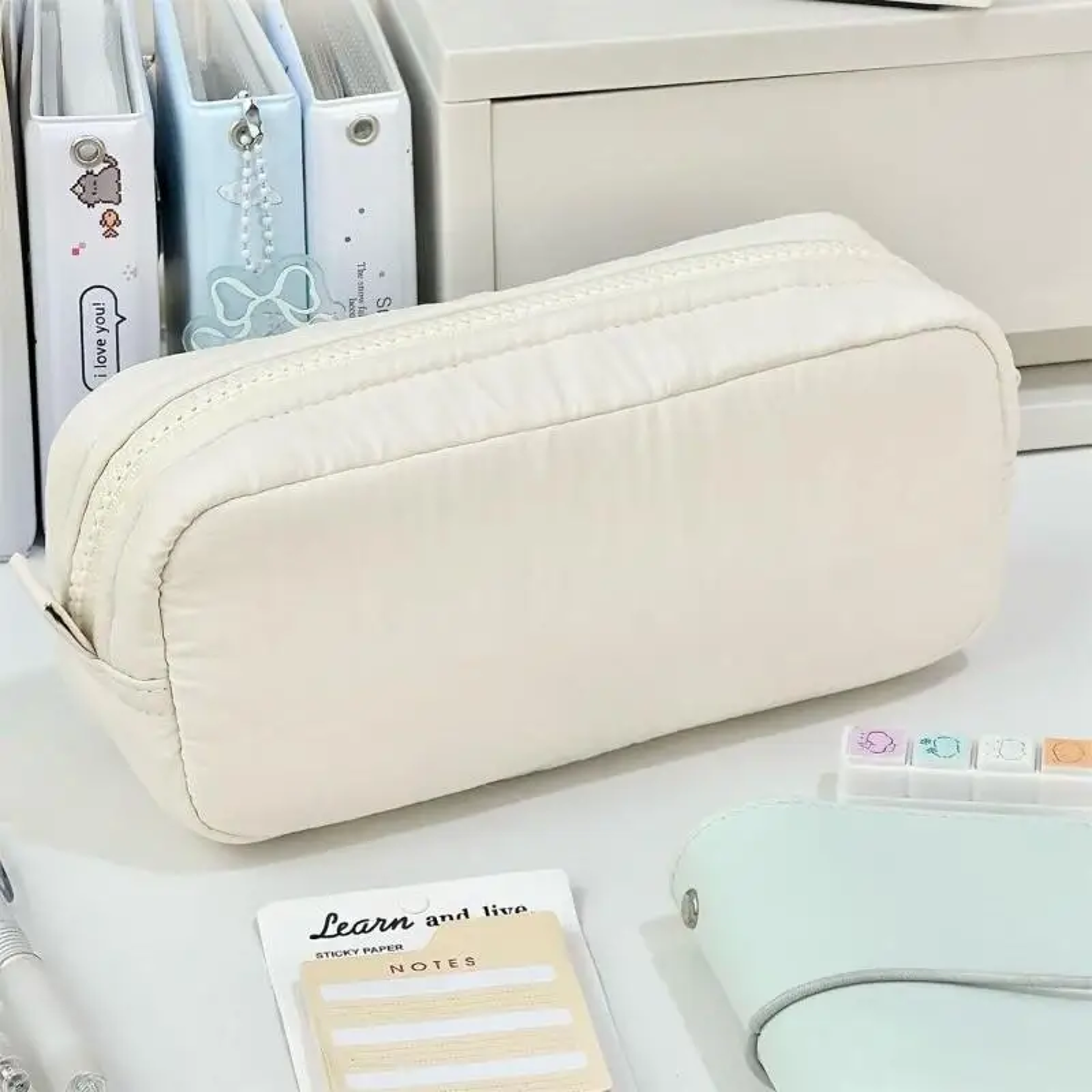 Large Capacity Pencil Case With Classified Storage For Students And Stationery Organization 4