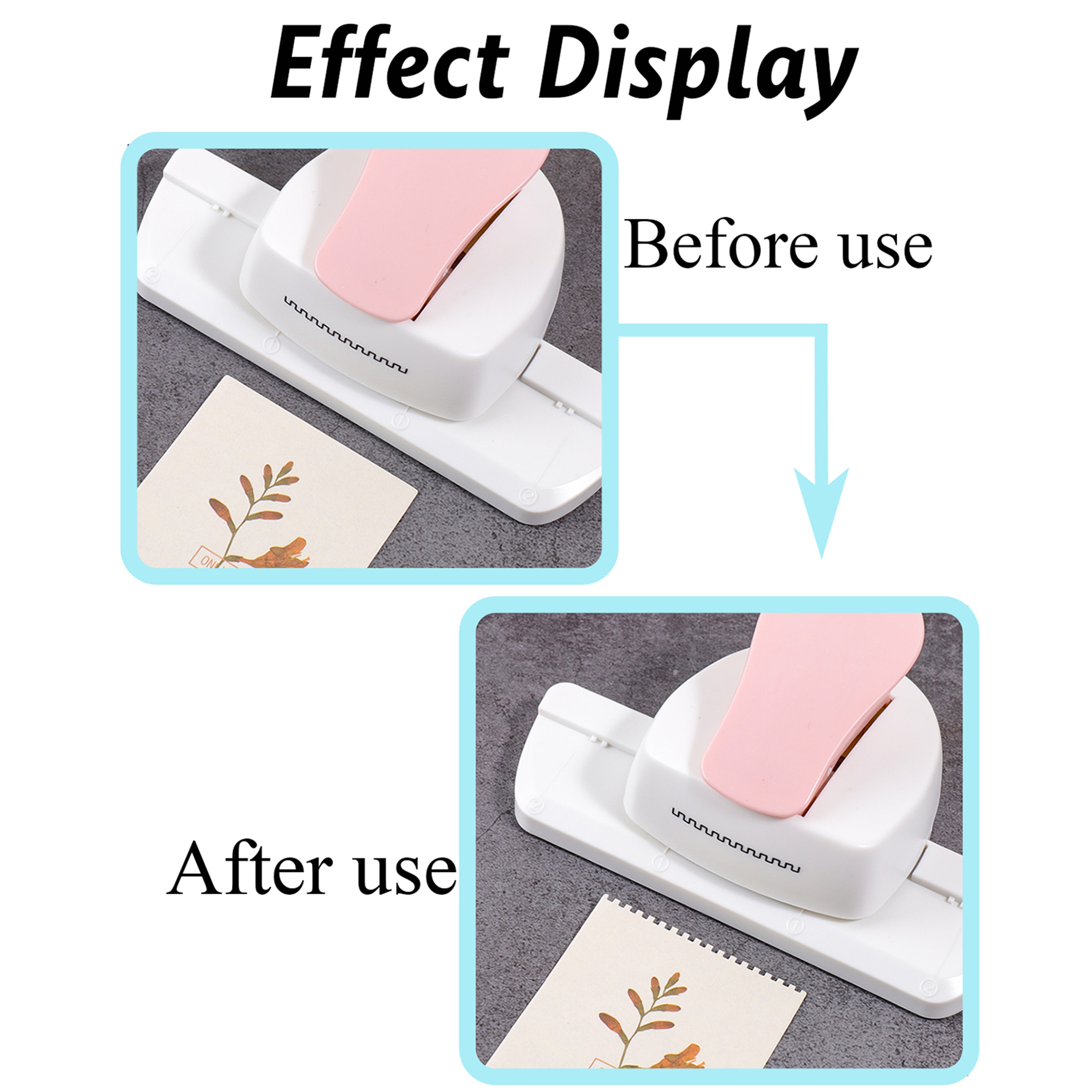 Stamp Edge Paper Punch Craft Tool For Scrapbooking DIY Card Making 3
