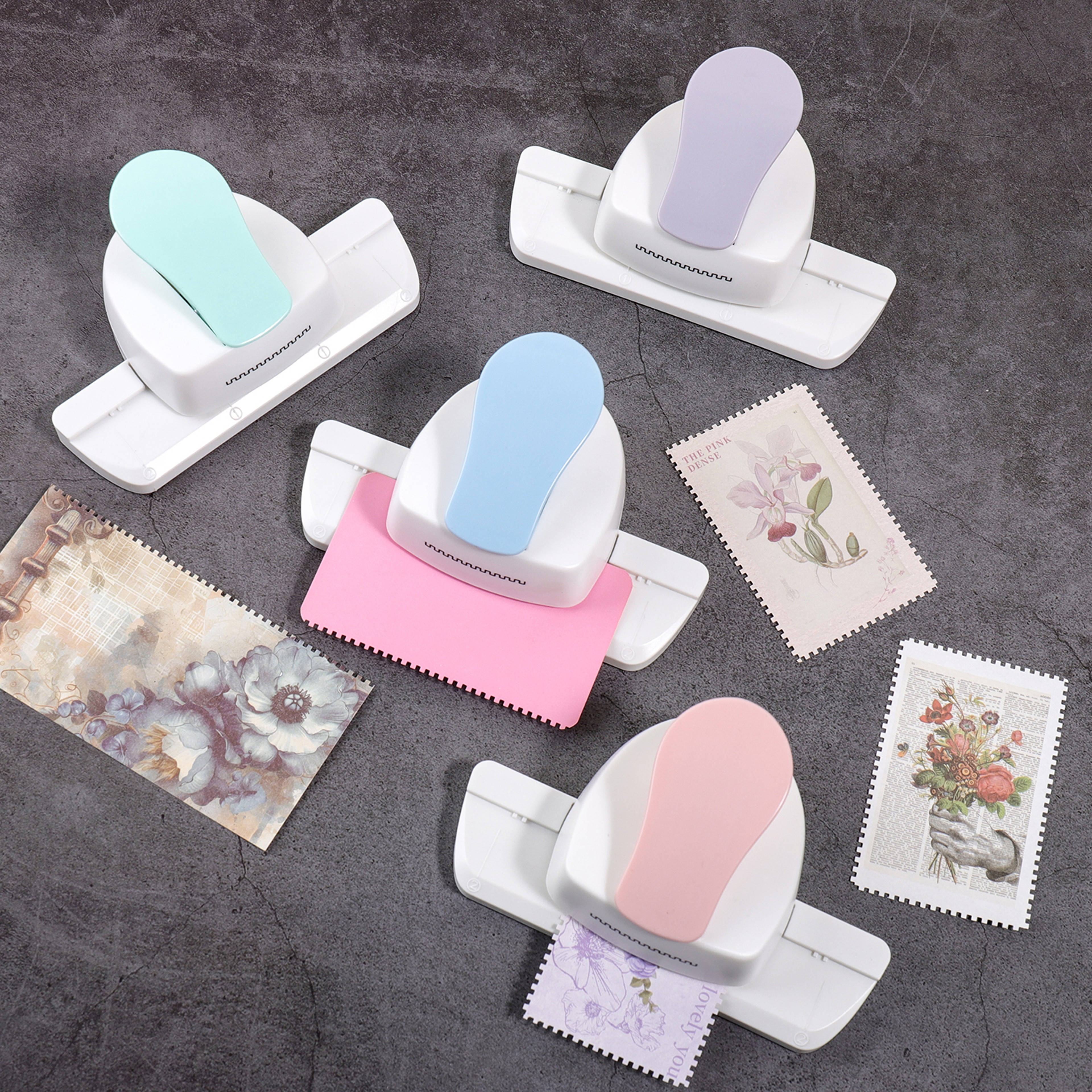 Stamp Edge Paper Punch Craft Tool For Scrapbooking DIY Card Making 5