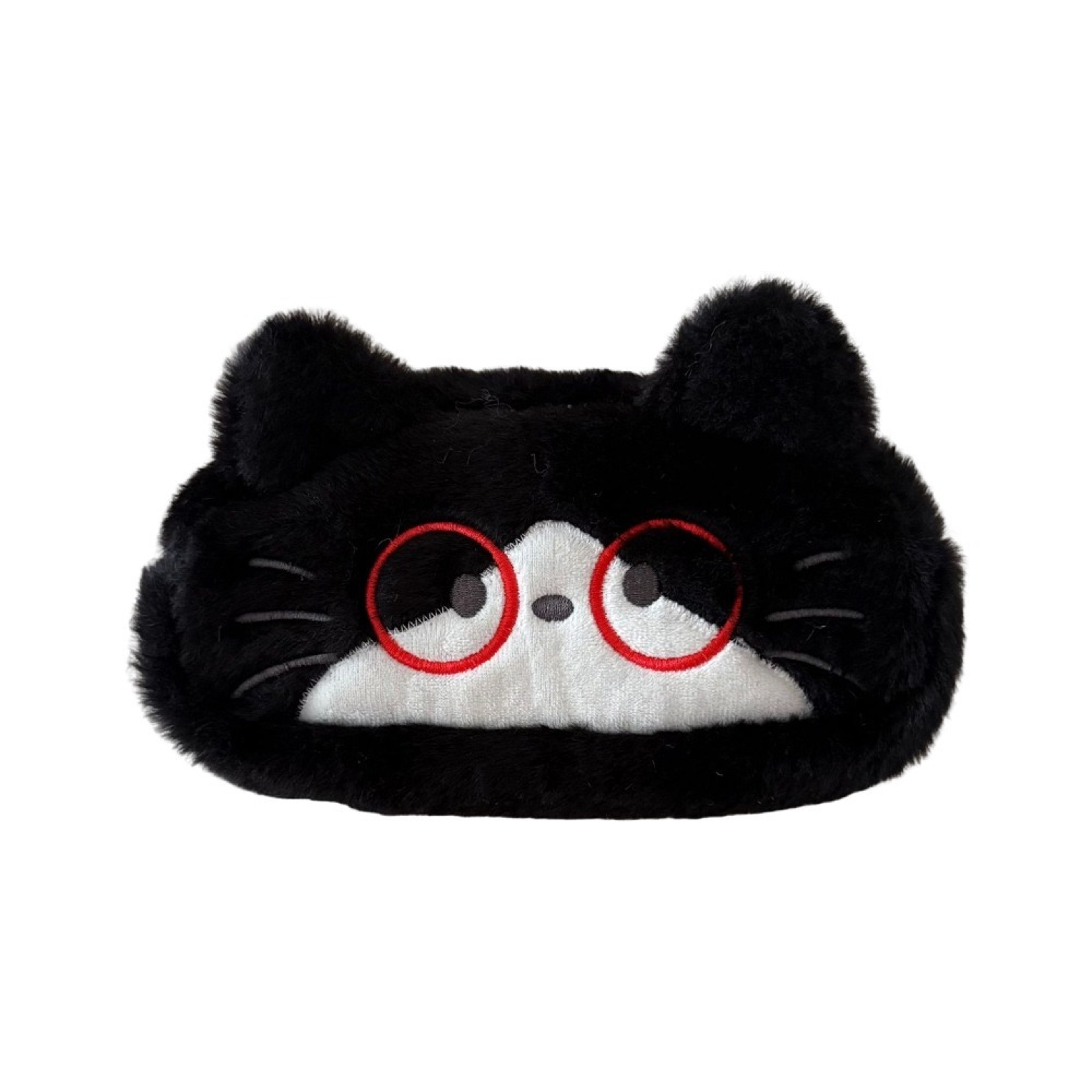 Fluffy Cat Pencil Case Cute Kawaii Large Capacity School Stationery Bag For Kids 7