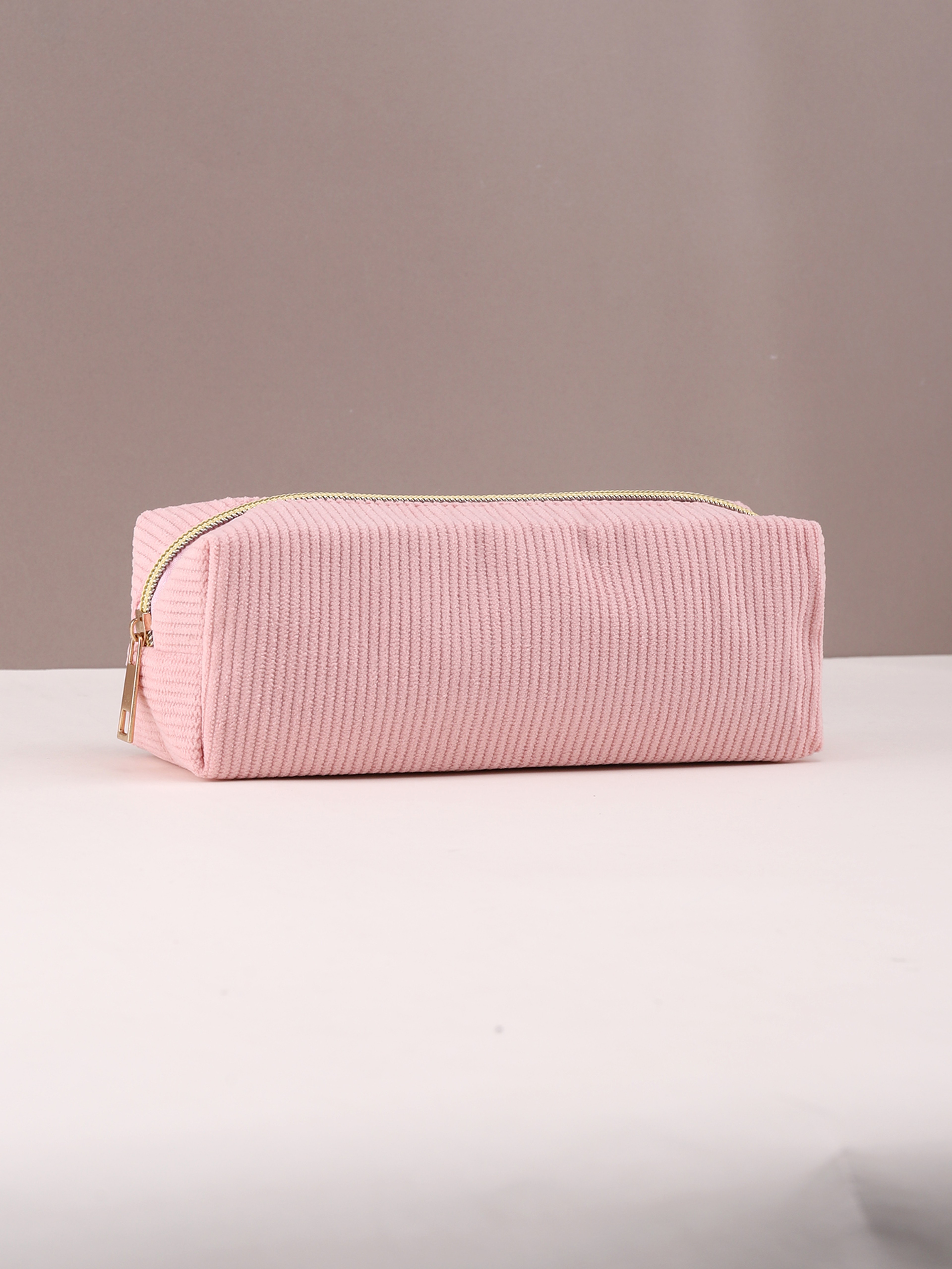 Spacious Solid Color Large Capacity Pencil Case And Stationery Organizer 6