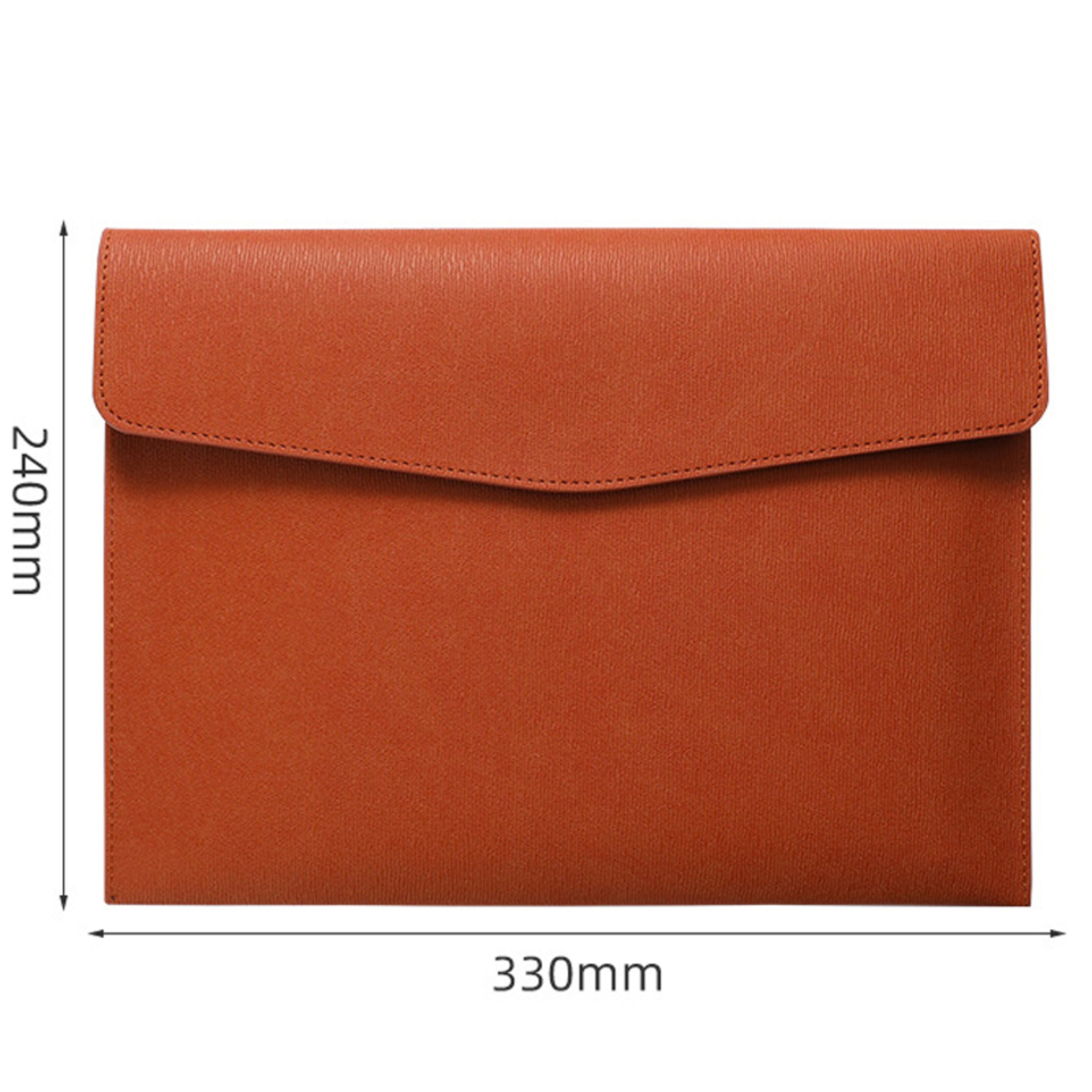 Premium Document Organizer Faux Leather Business File Bag 7