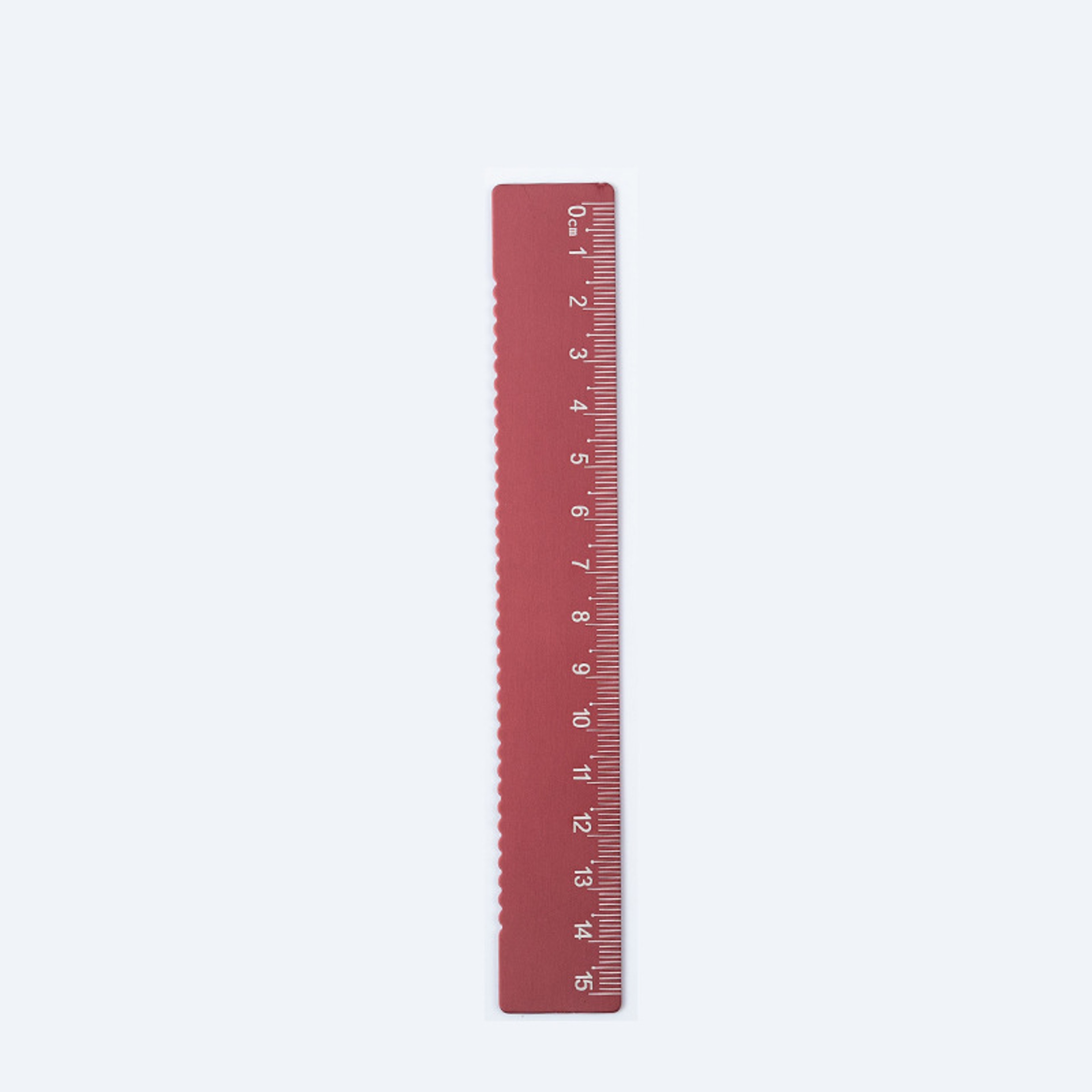 Wavy Edge Aluminum Ruler For Measuring And Creative Drawing 4