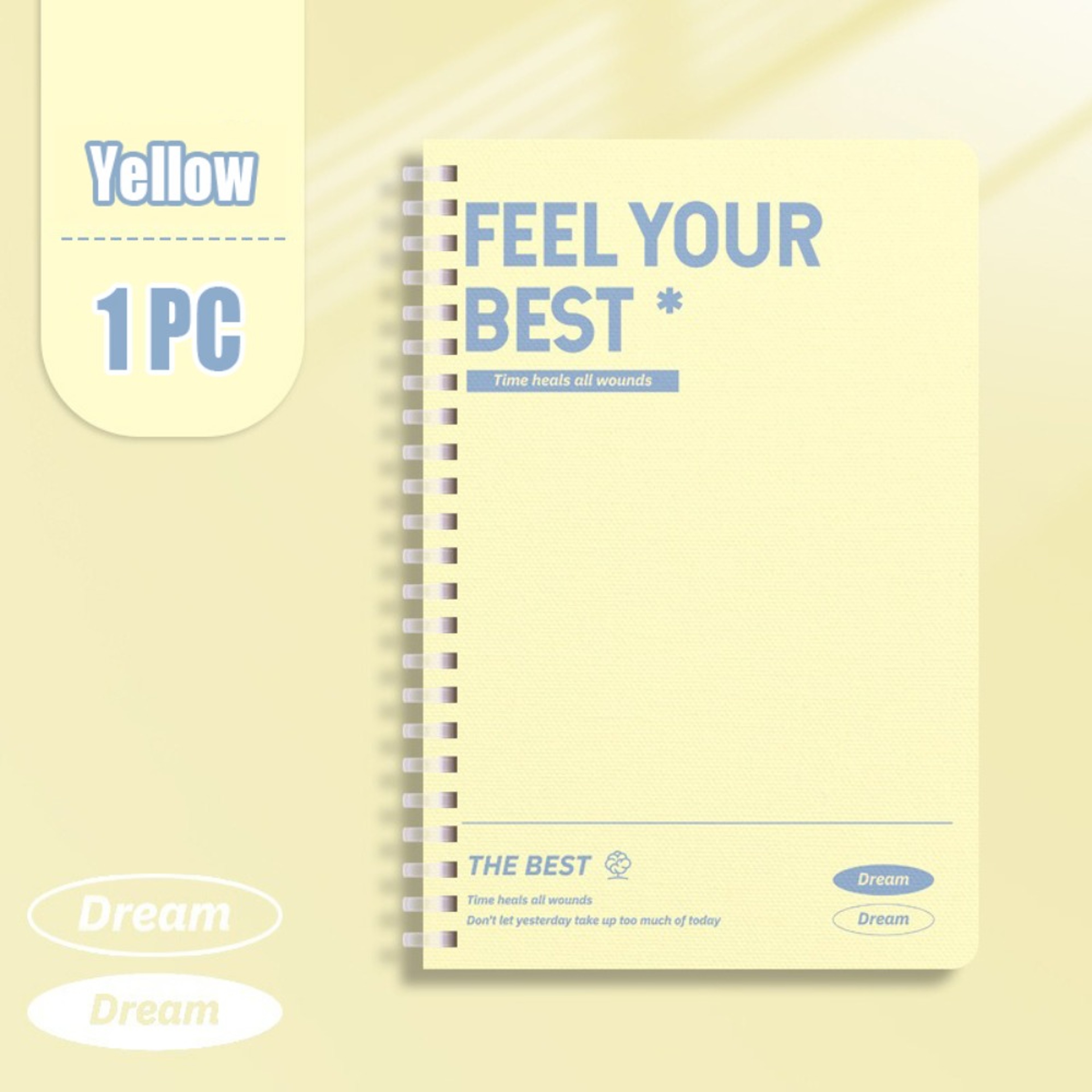 Colorful Spiral Notebook With Lined Perforated Pages 7