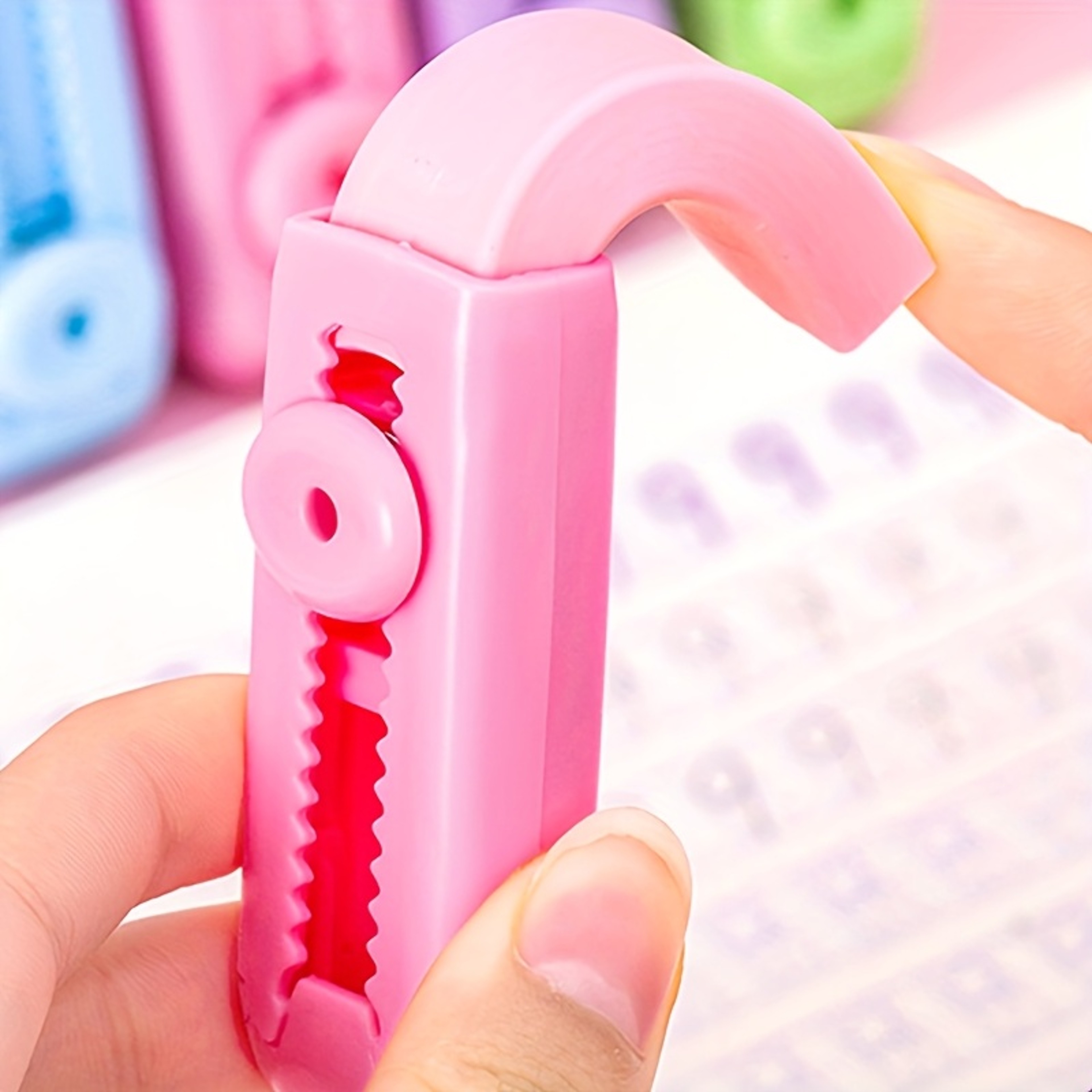 Push Pull Eraser Pen Creative Labor Saving Pencil Eraser For Students Drawing And Office Use 4