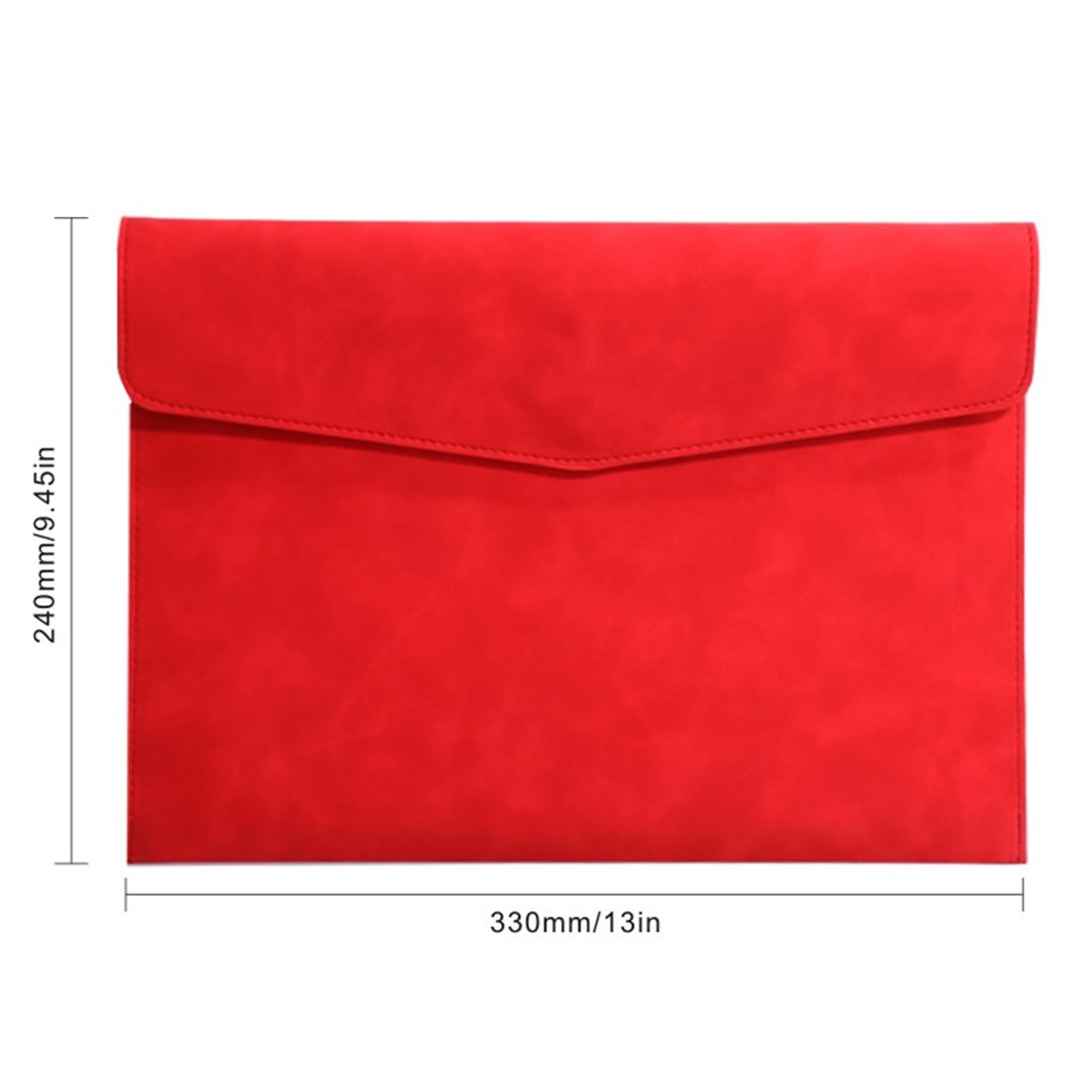 Premium PU Leather Document Bag Stylish File Folder Organizer For Office Travel And Daily Storage 7