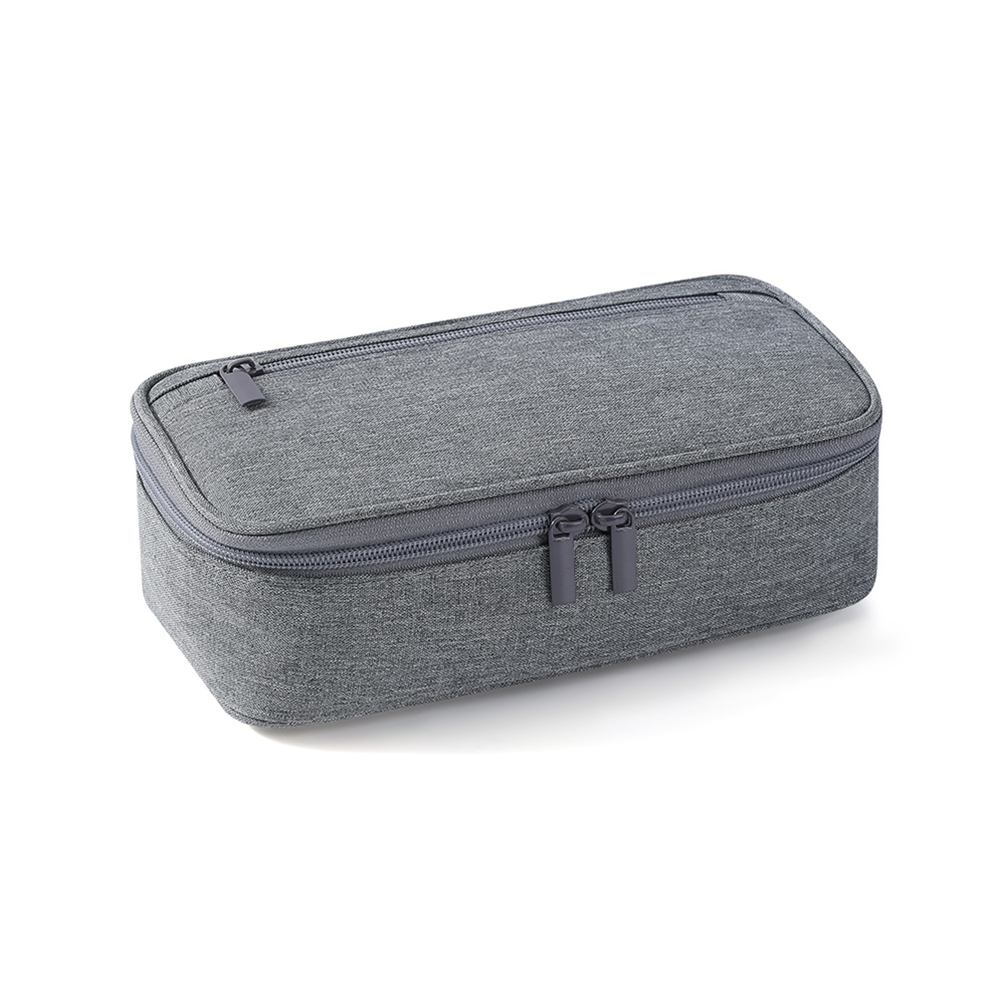 Black Canvas Large Capacity Pencil Case And Stationery Organizer 7