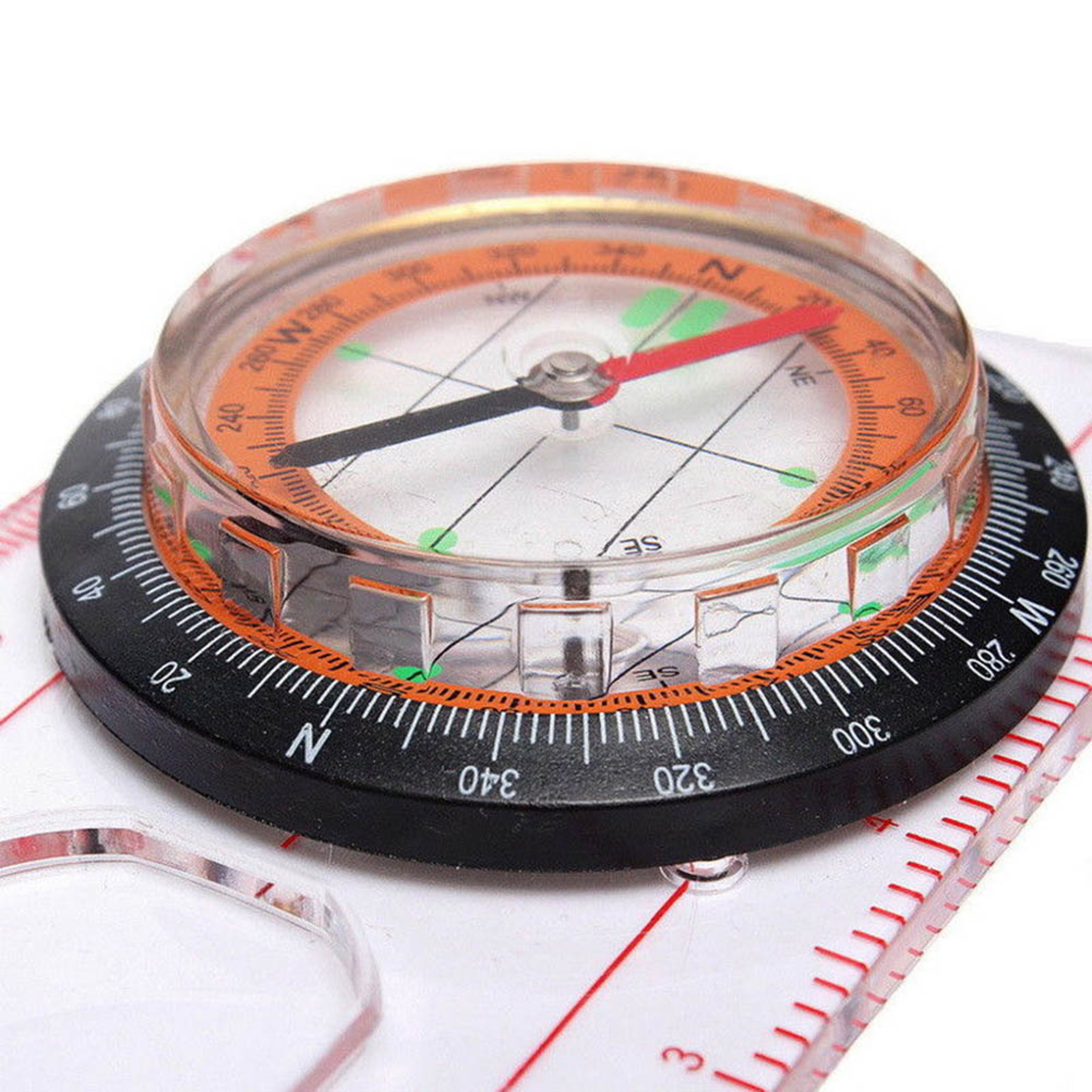 Professional Map Compass Lightweight Outdoor Navigation Tool and Hiking Compass – view 3