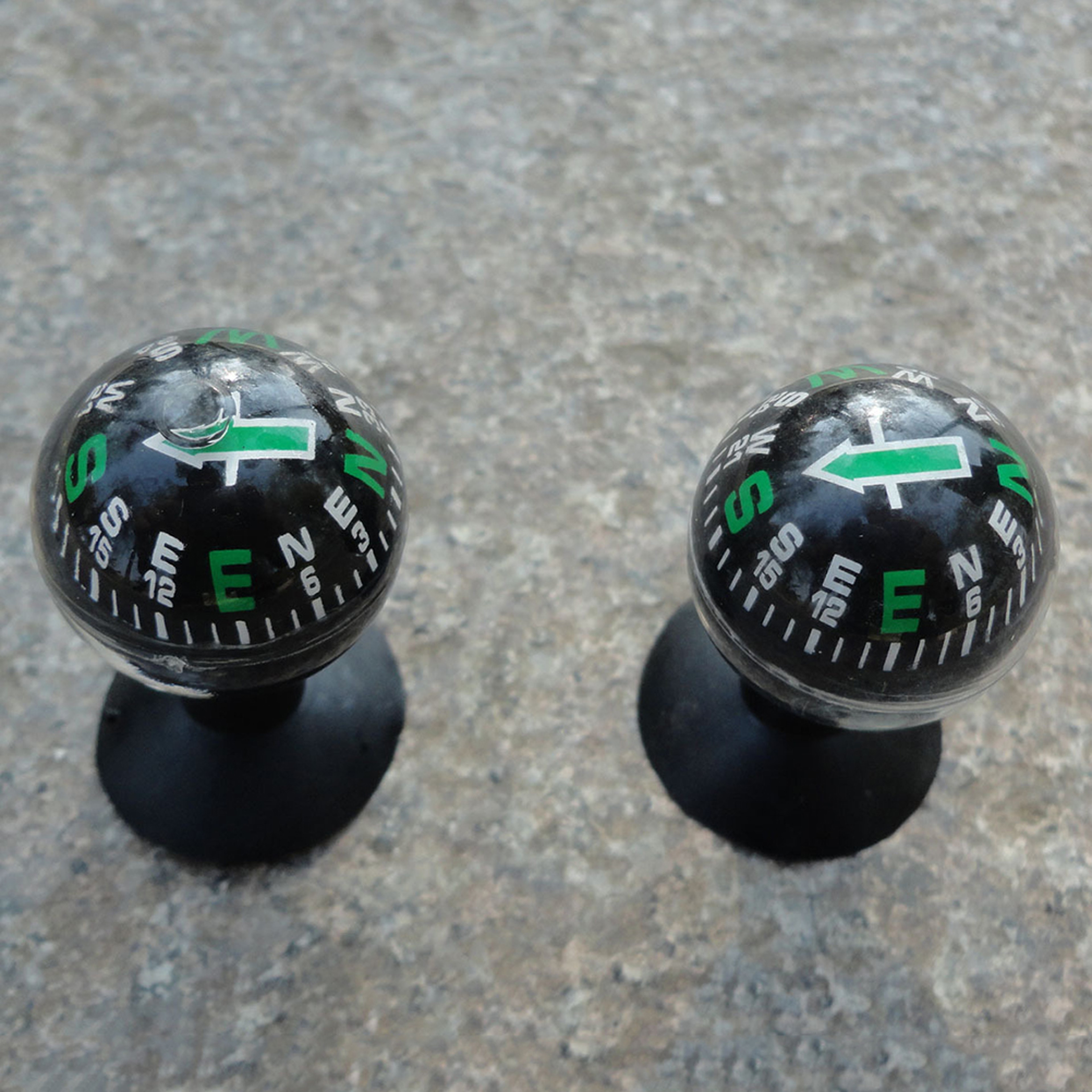 Precision Mini Car Dashboard Compass Ball for Vehicles and Boats – view 2