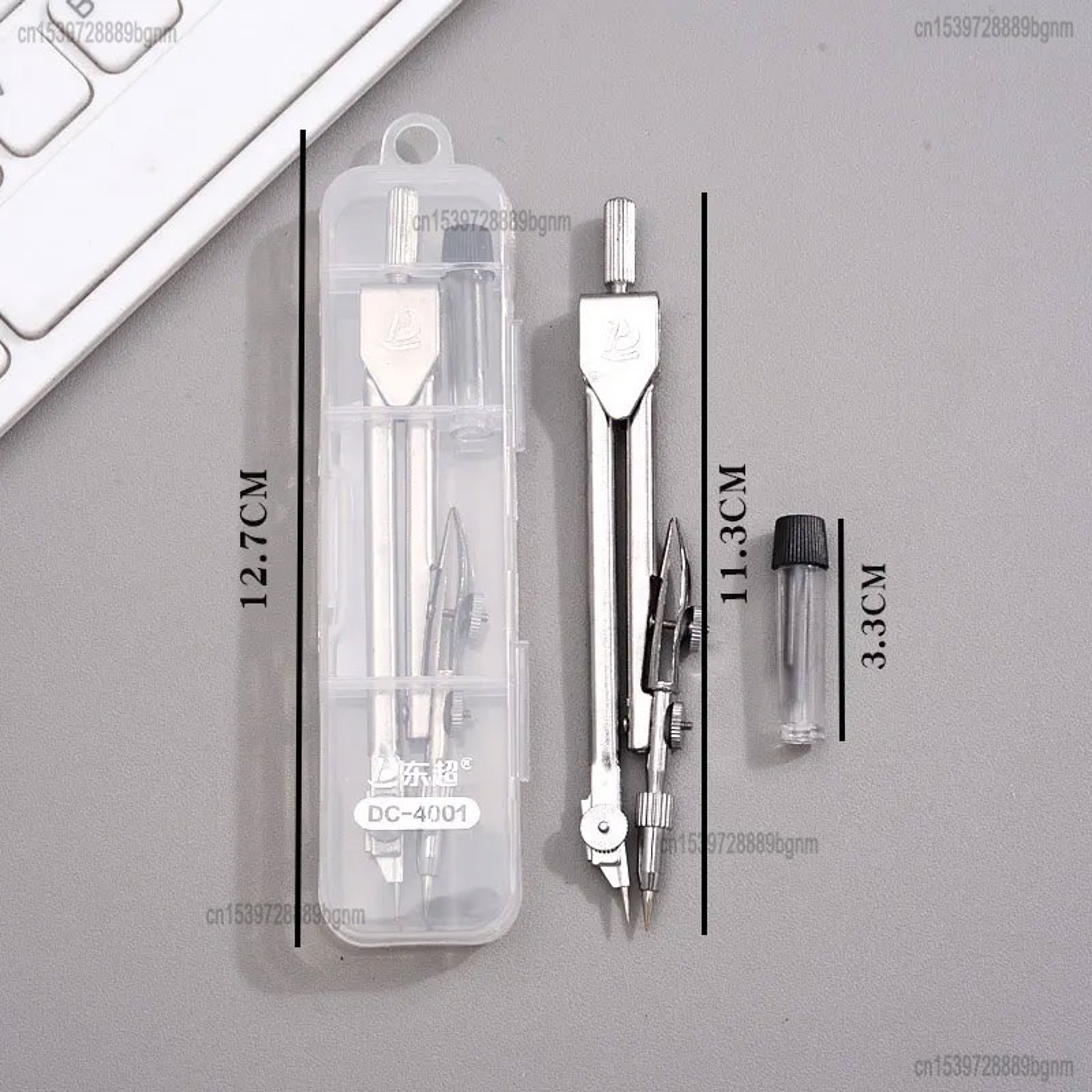 Precision Metal Geometry Compass Set for Drafting and Art – view 4