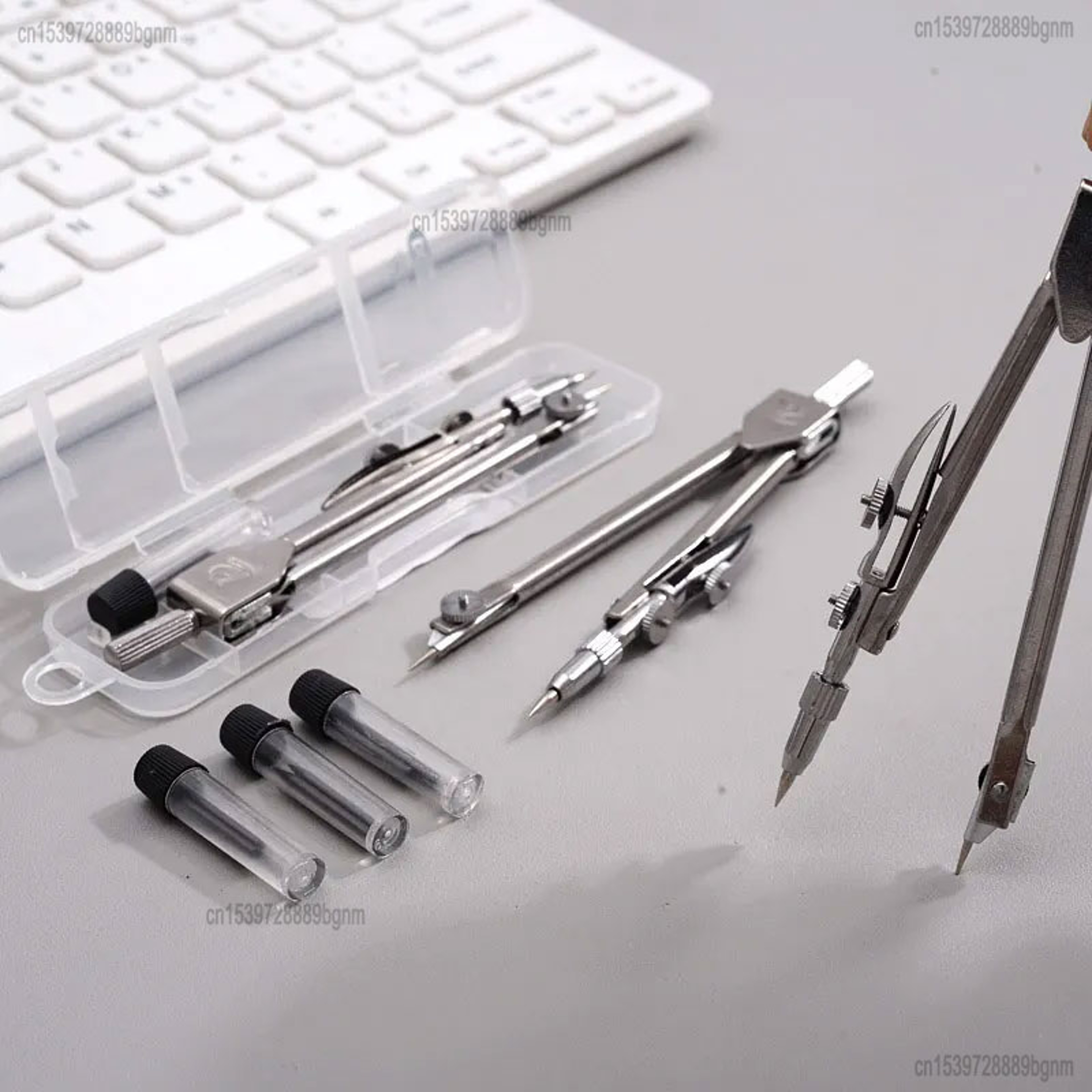 Precision Metal Geometry Compass Set for Drafting and Art – view 5