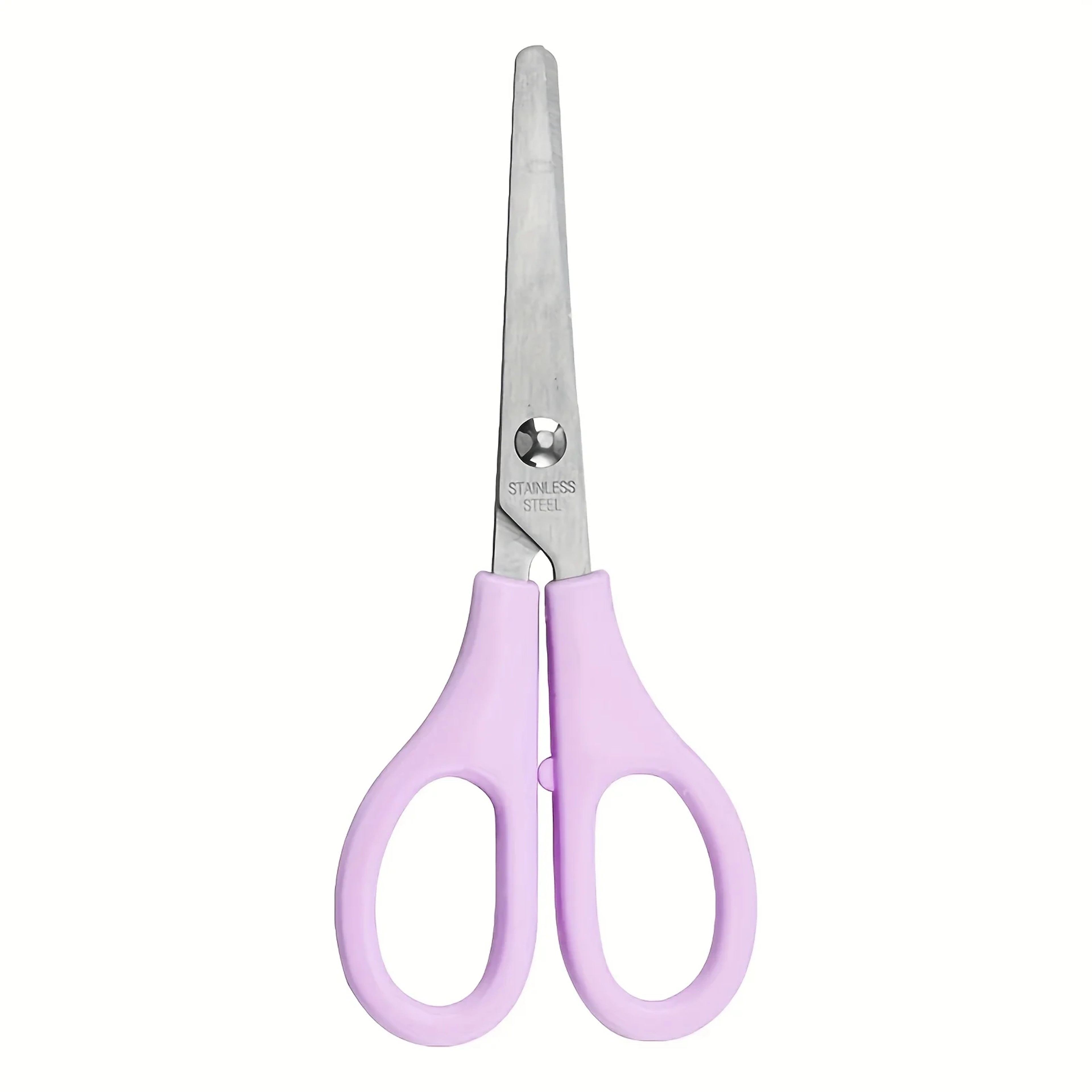 Precision Stainless Steel Scissors With Round Tips For Fabric Paper And Crafts 2