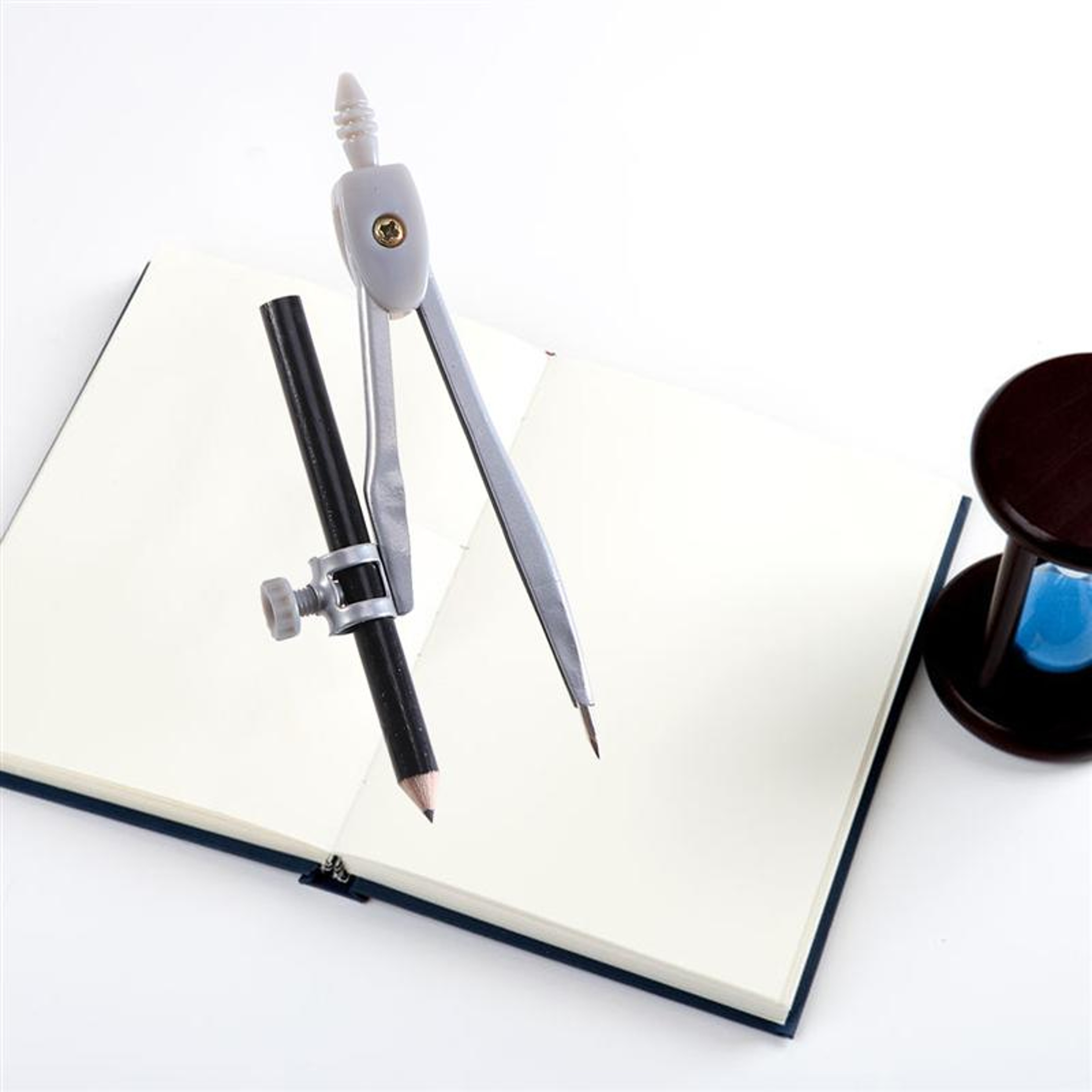 Precision Metal Compass Drawing Tool Set for Drafting Math Geometry and Woodworking – view 6