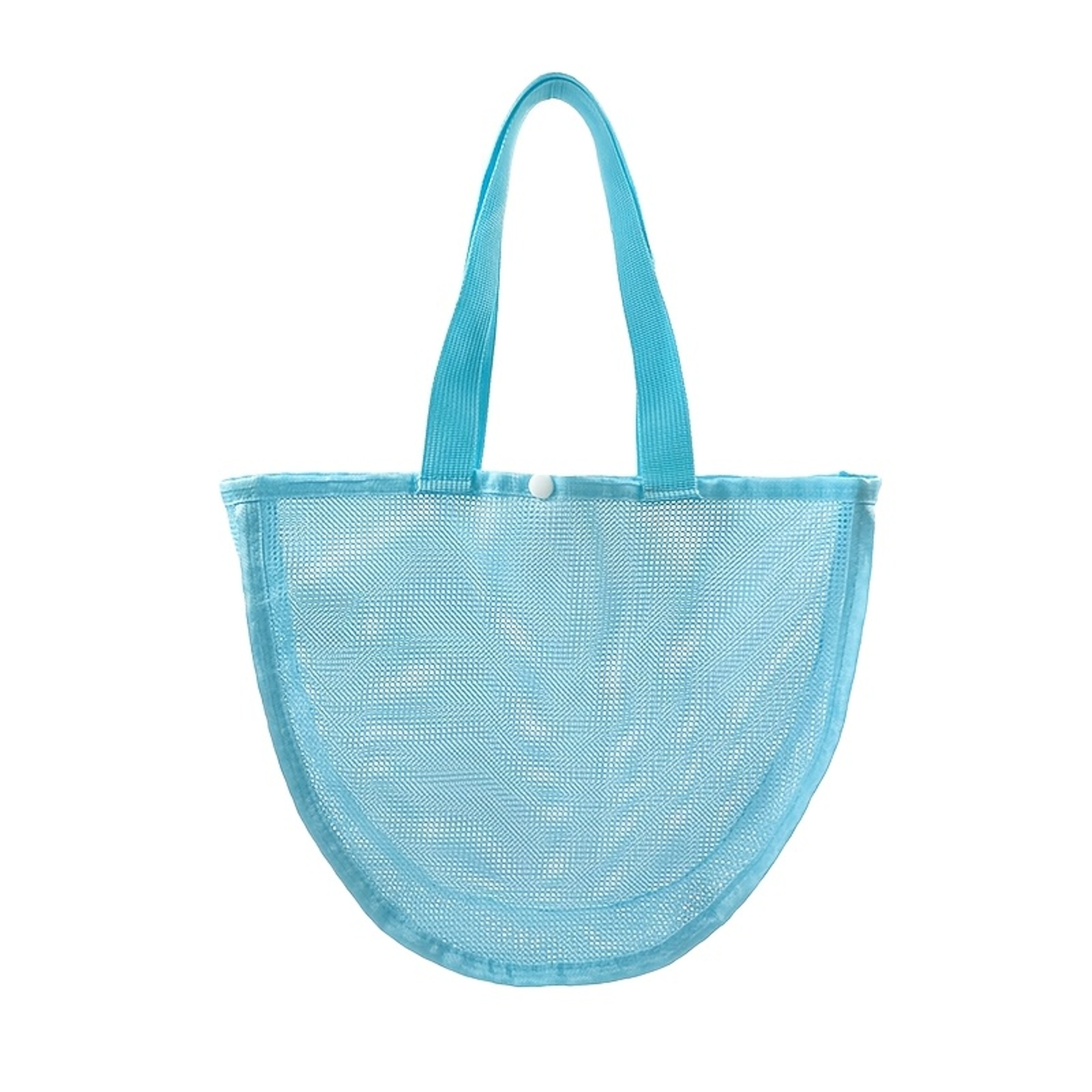 Personalized Shell Mesh Bag Beach Tote For Seashell Collection And Coastal Adventures 8