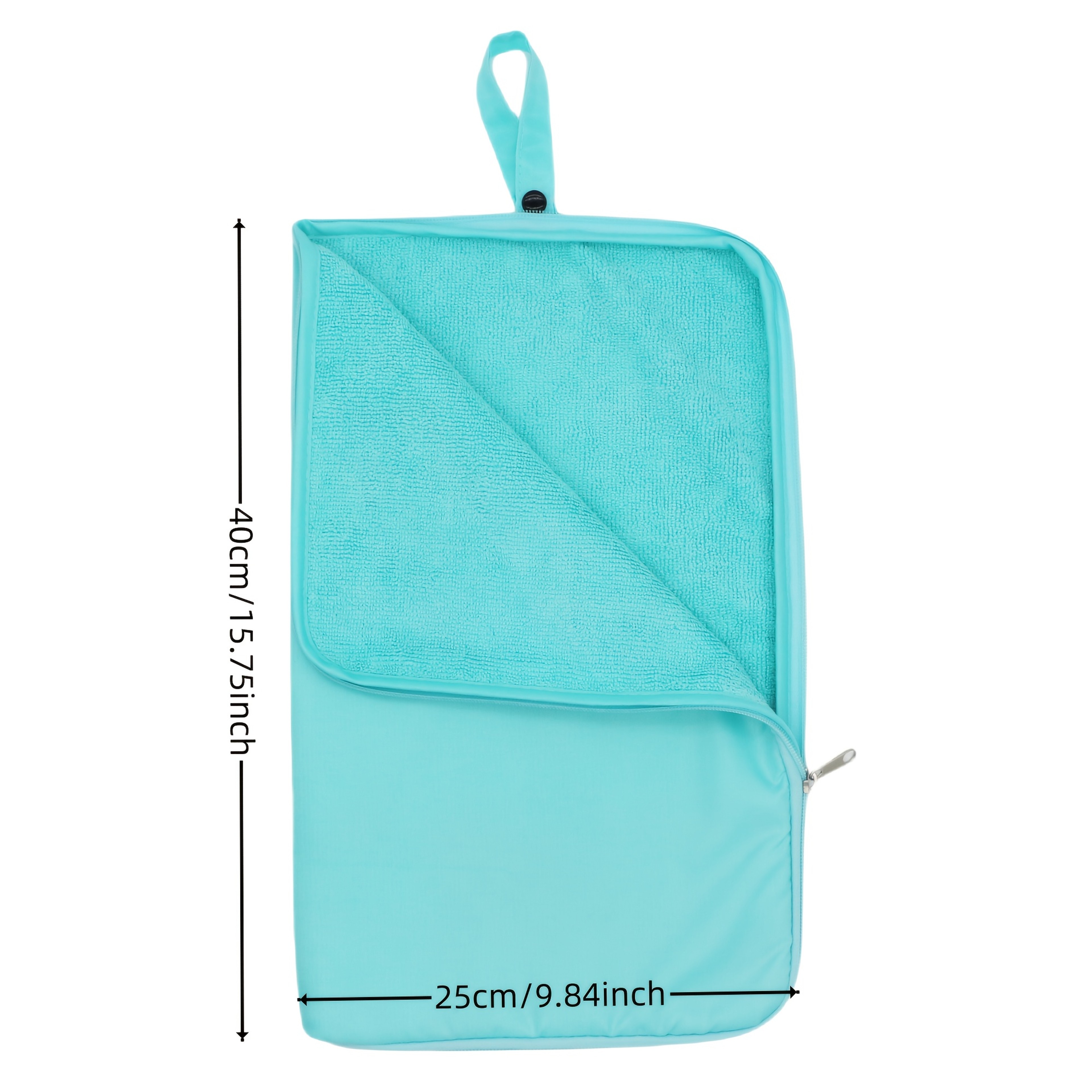 Waterproof Wet Swimsuit Bag Portable Beach Pool Storage Pouch with Zipper Handle – view 2