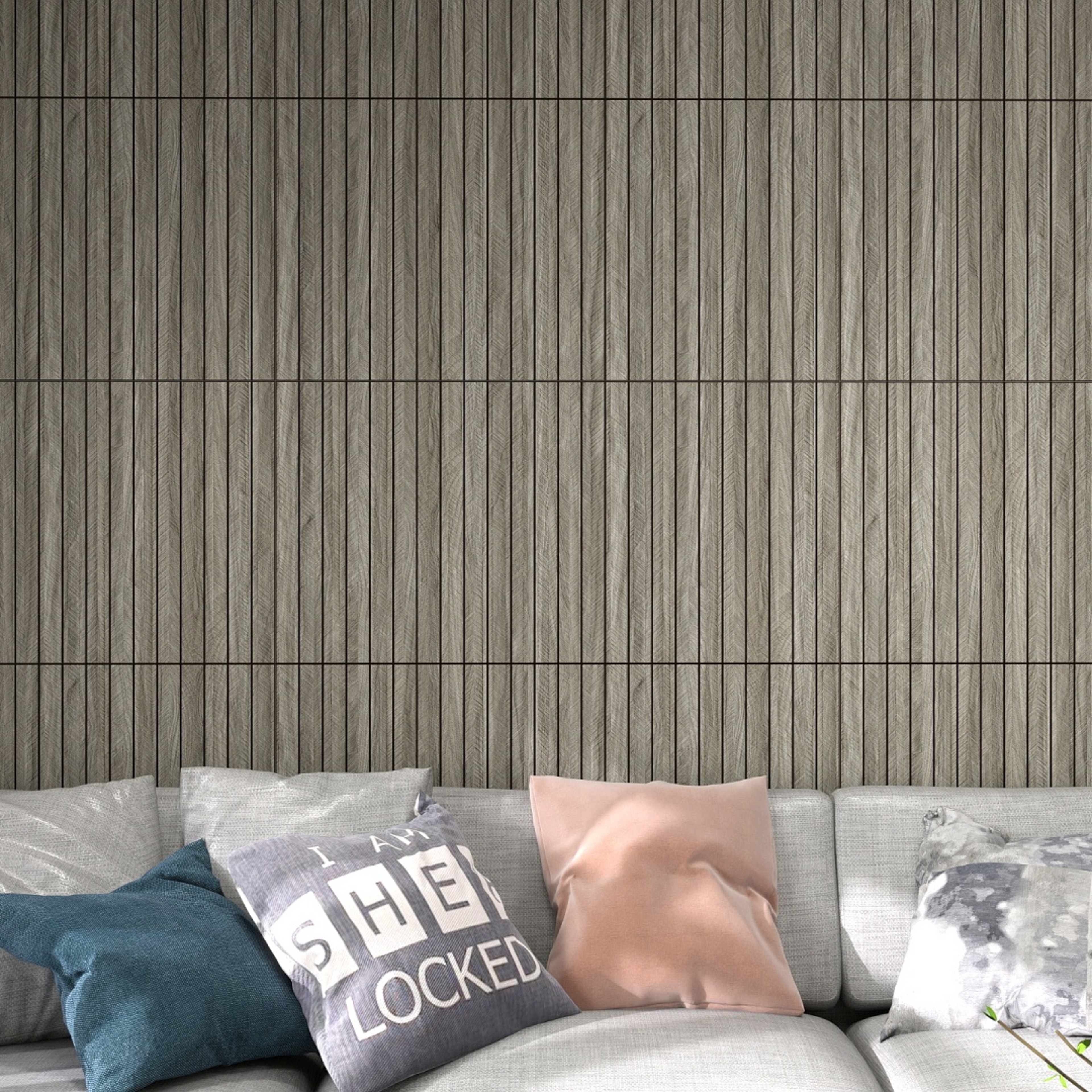 Wood Grain Wall Panel Self Adhesive Waterproof Wall Sticker For Home Decor 5