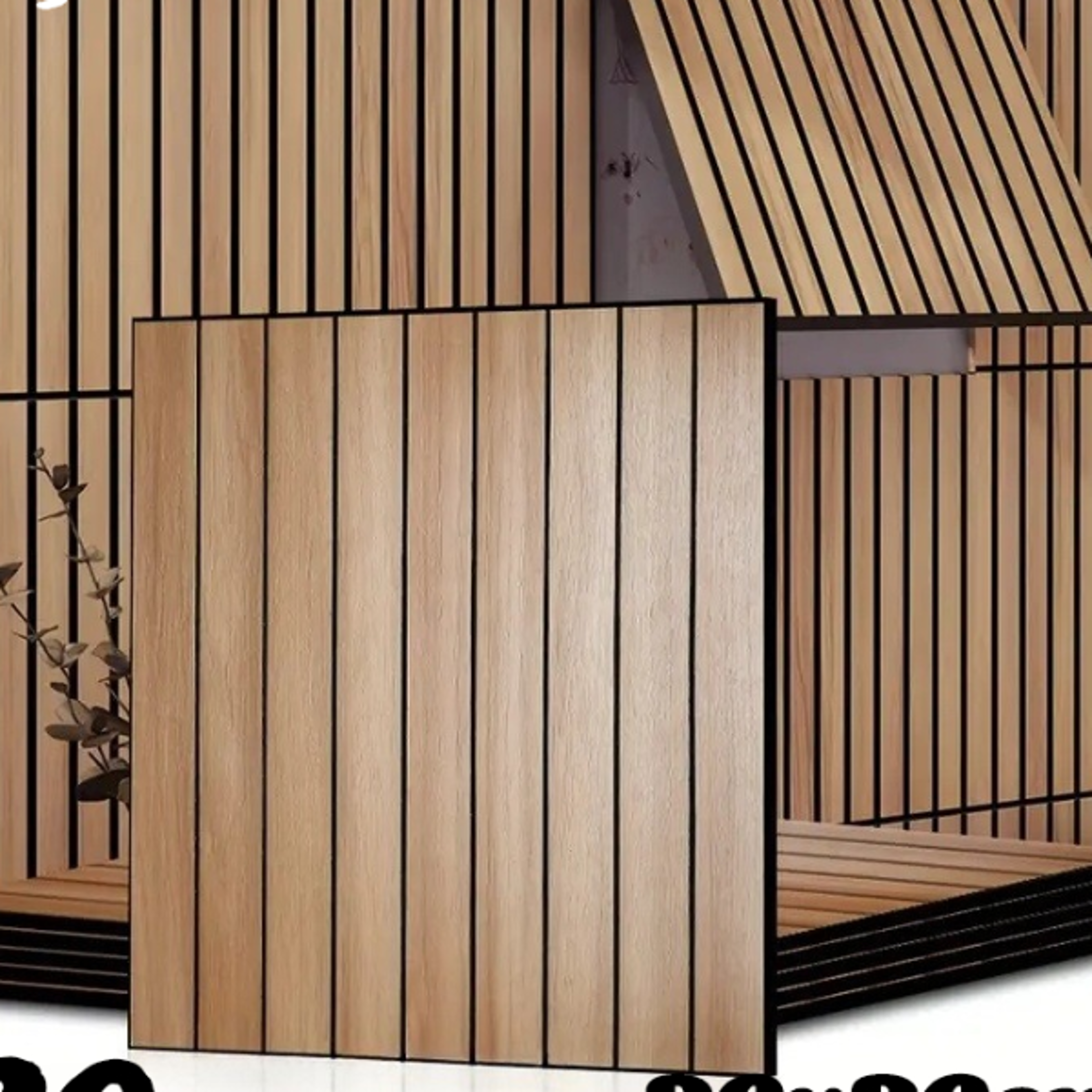 3D Wood Grain Wall Panel Self Adhesive Waterproof Wall Sticker for Home Decor