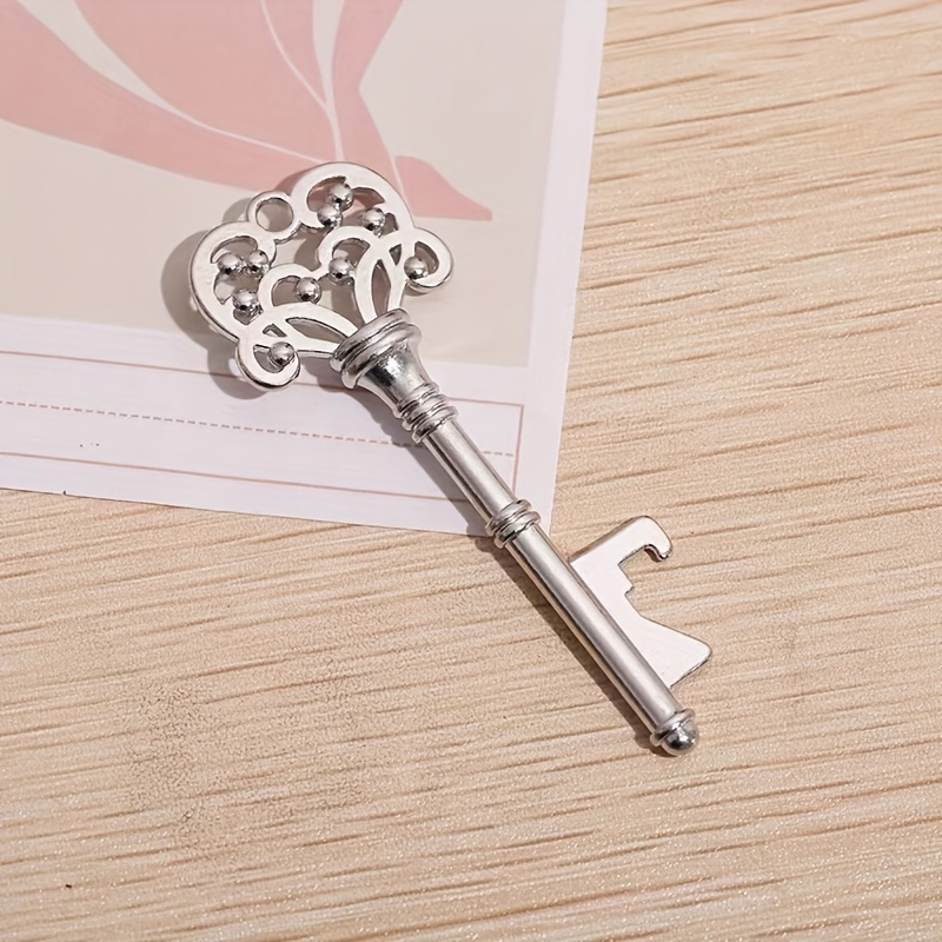 Retro Crown Key Bottle Opener Keychain Gift for Bars Homes and Parties – view 8