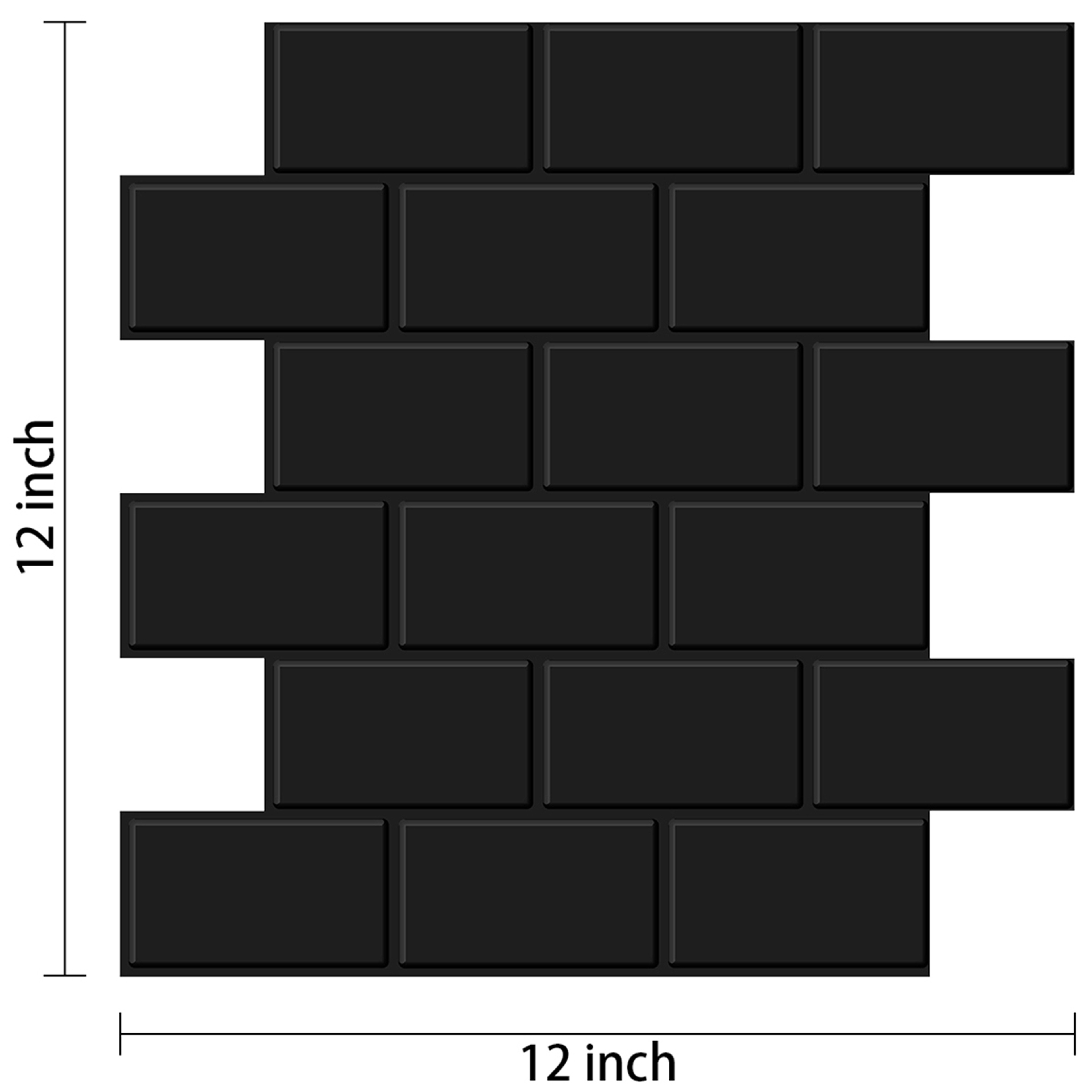 Brick Peel And Stick Wallpaper Subway Tile Wall Decals For Kitchen Bathroom Decor 9
