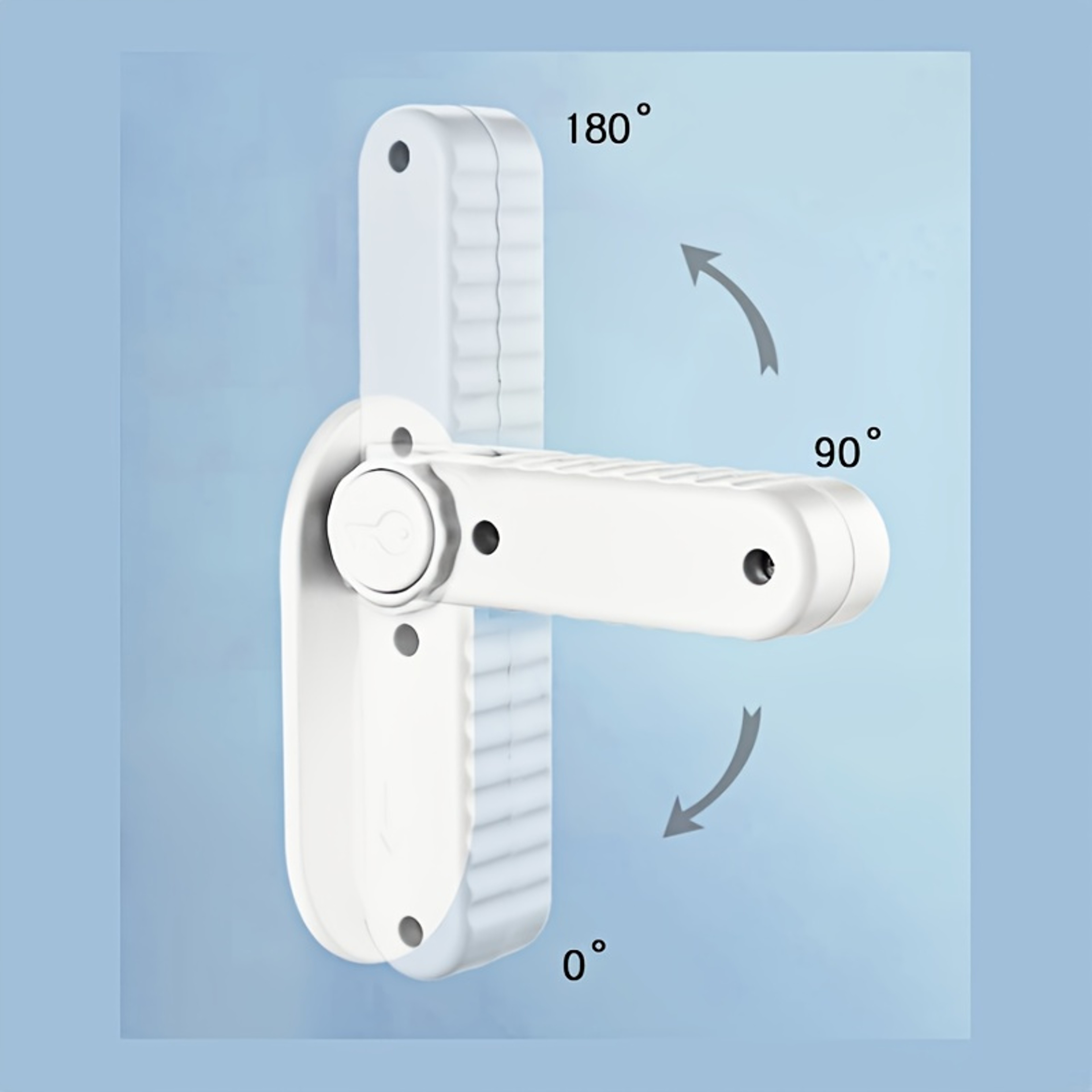 Child Safety Fridge Door Lock No Drill Refrigerator  Freezer Lock For Home 3