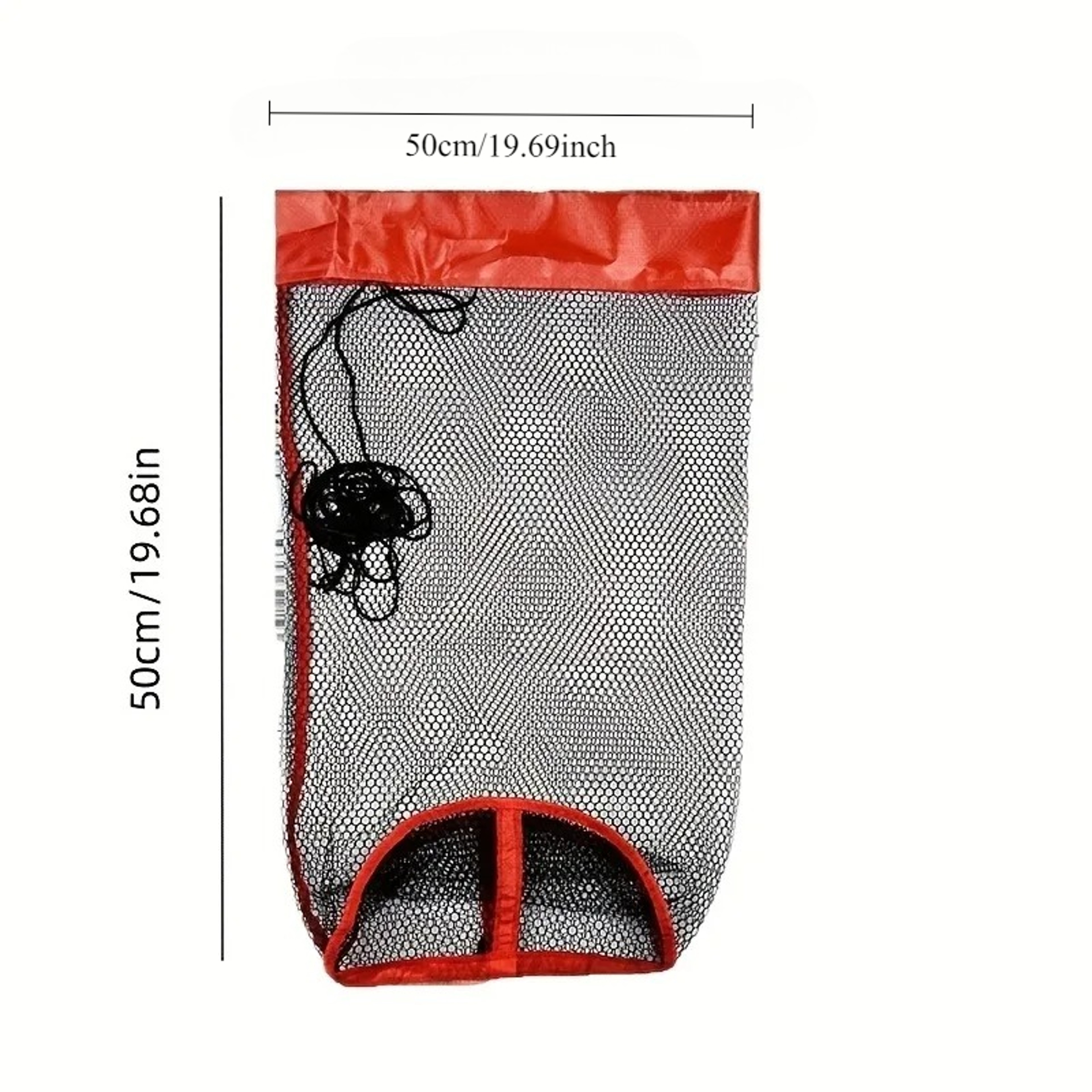 Foldable Nylon Mesh Fishing Bag Quick Dry Storage Tool for Outdoor Anglers – view 5