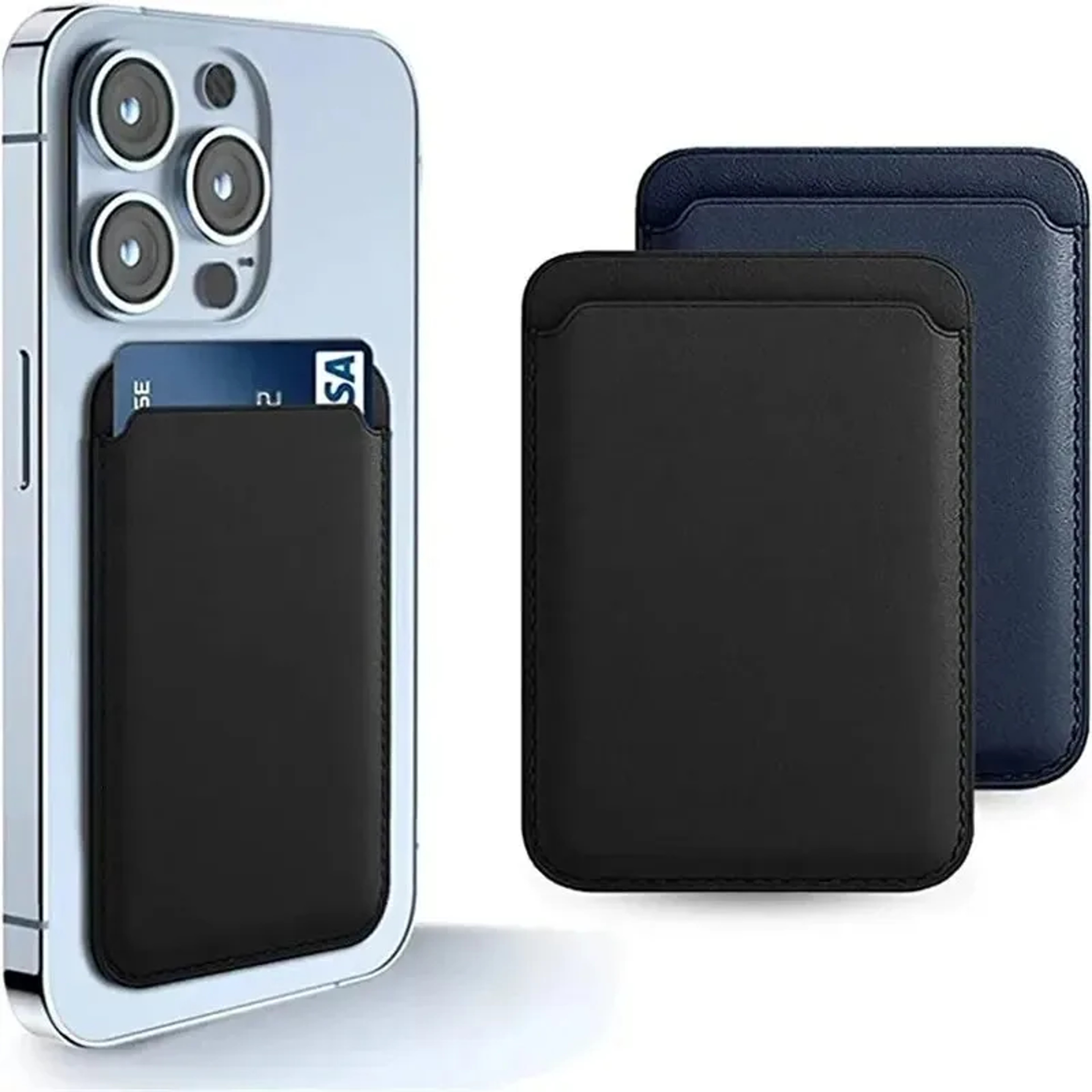 Premium Leather Wallet Case for iPhone with MagSafe Card Holder – view 1