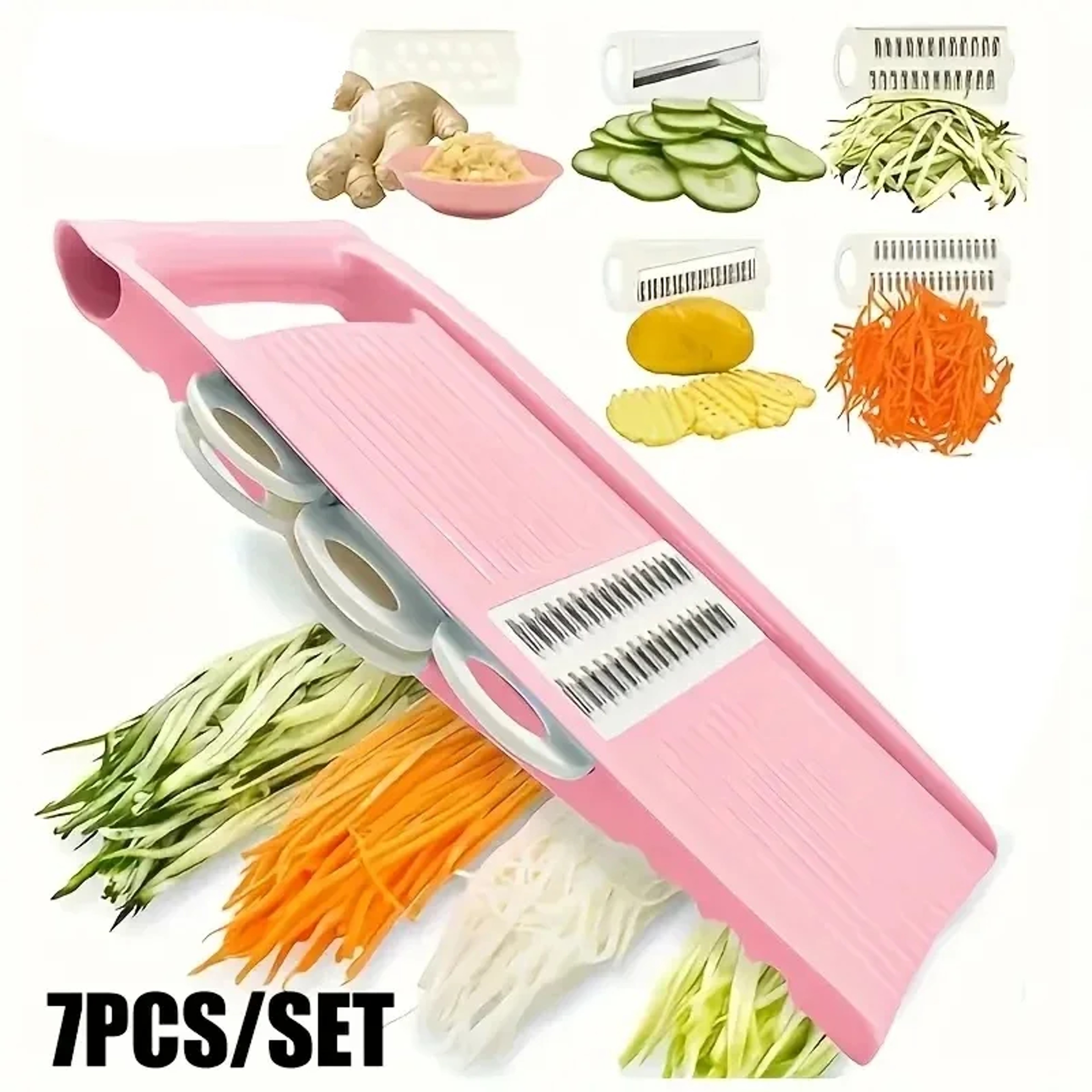Mandoline Slicer Vegetable Slicer For Fast Kitchen Prep 0