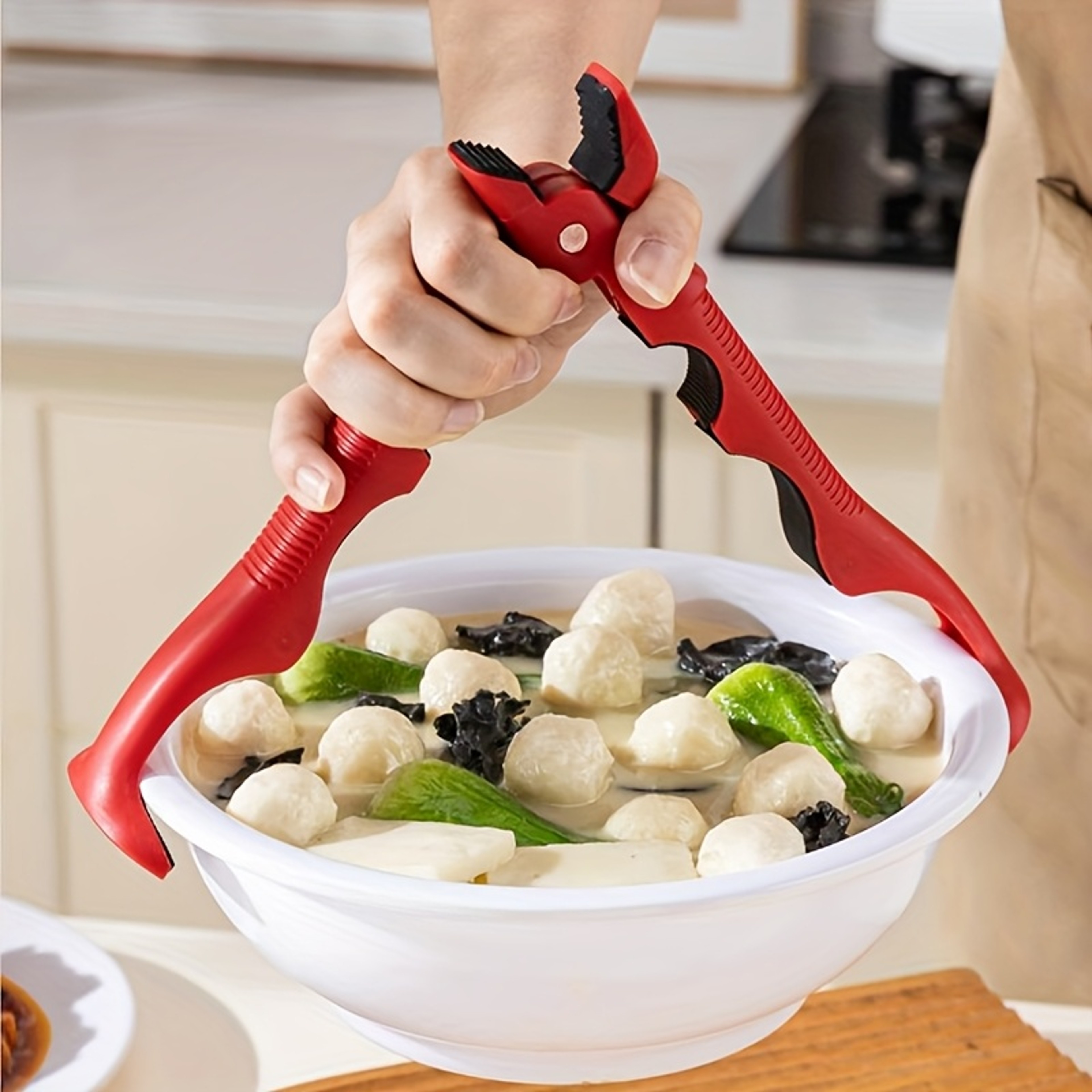 Anti Scalding Clip Non Slip Kitchen Tool Pot Holder For Hot Dishes 0