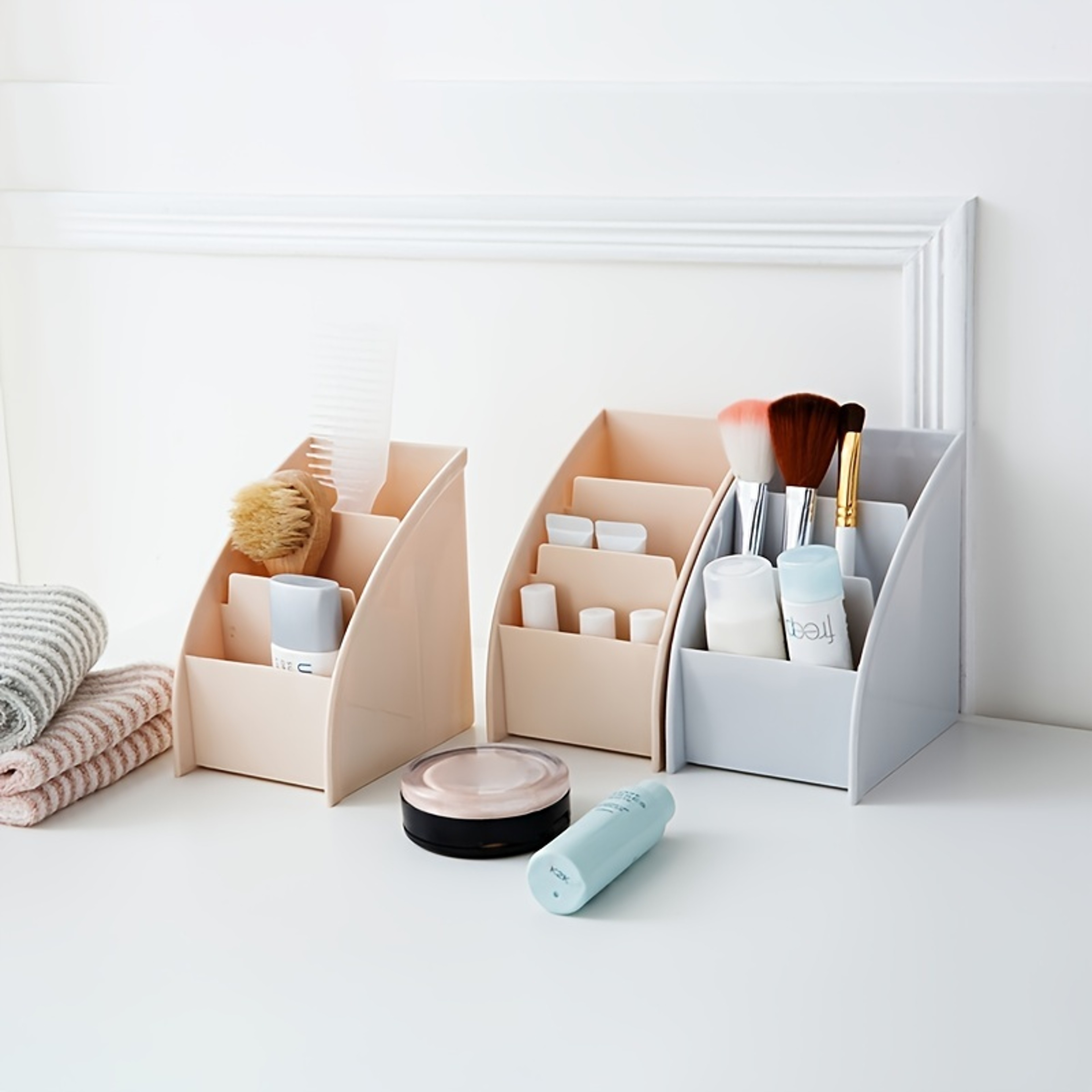 Multi Purpose Desktop Organizer With Phone Holder 3