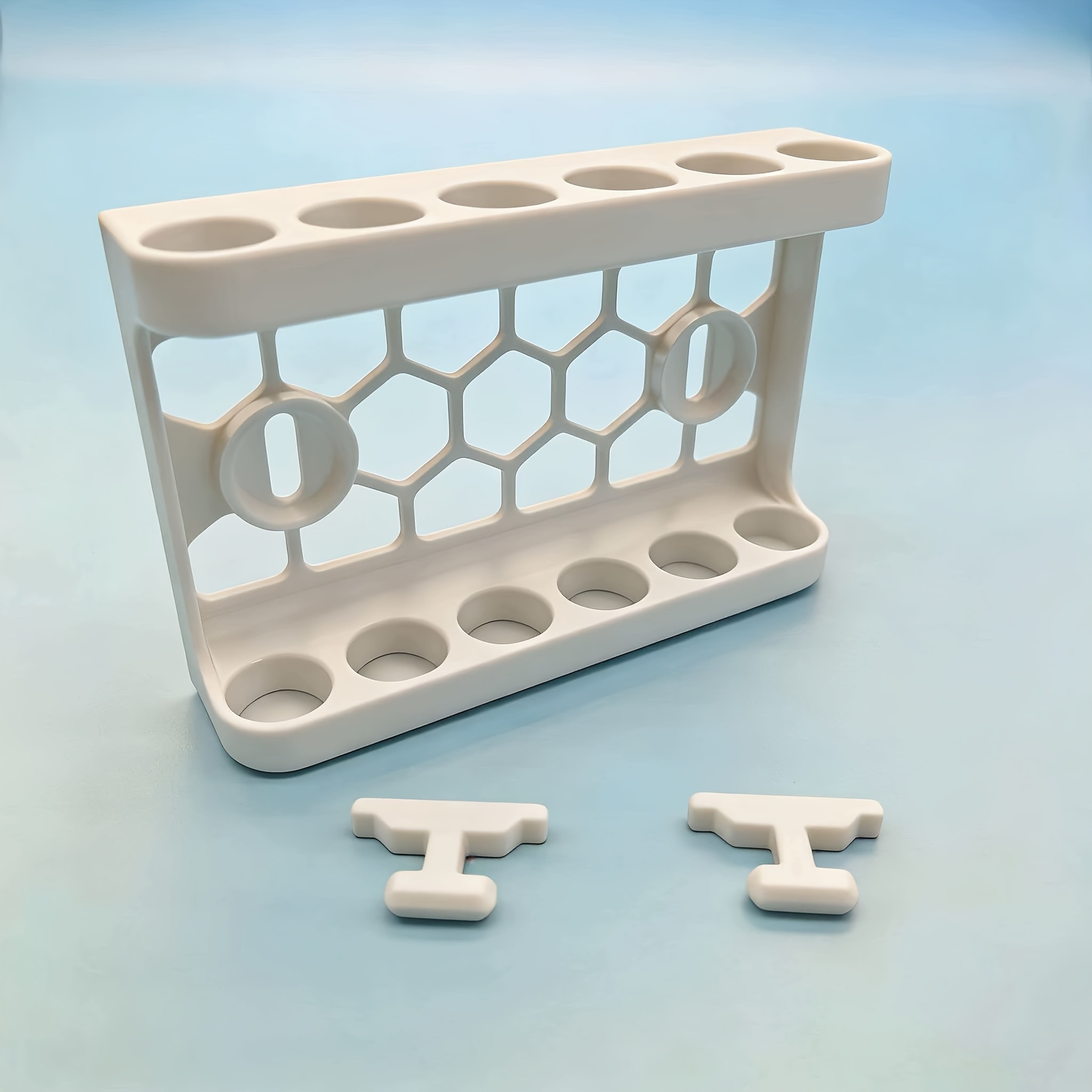 Pegboard Tool Organizer Wall Storage Rack For Desk Supplies Tools  Craft Accessories 7