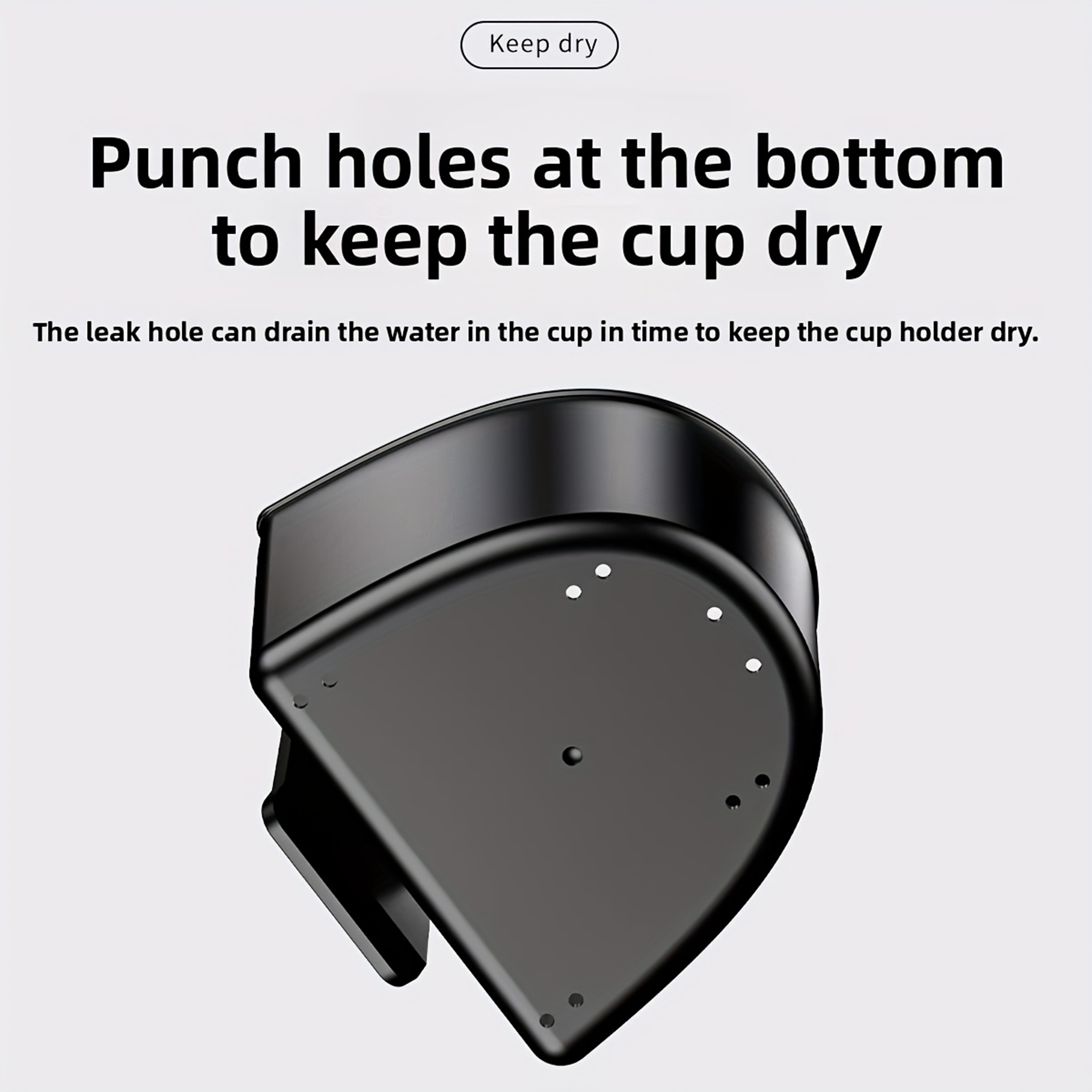 Universal Car Door Cup Holder and Car Seat Organizer Storage Bin – view 2