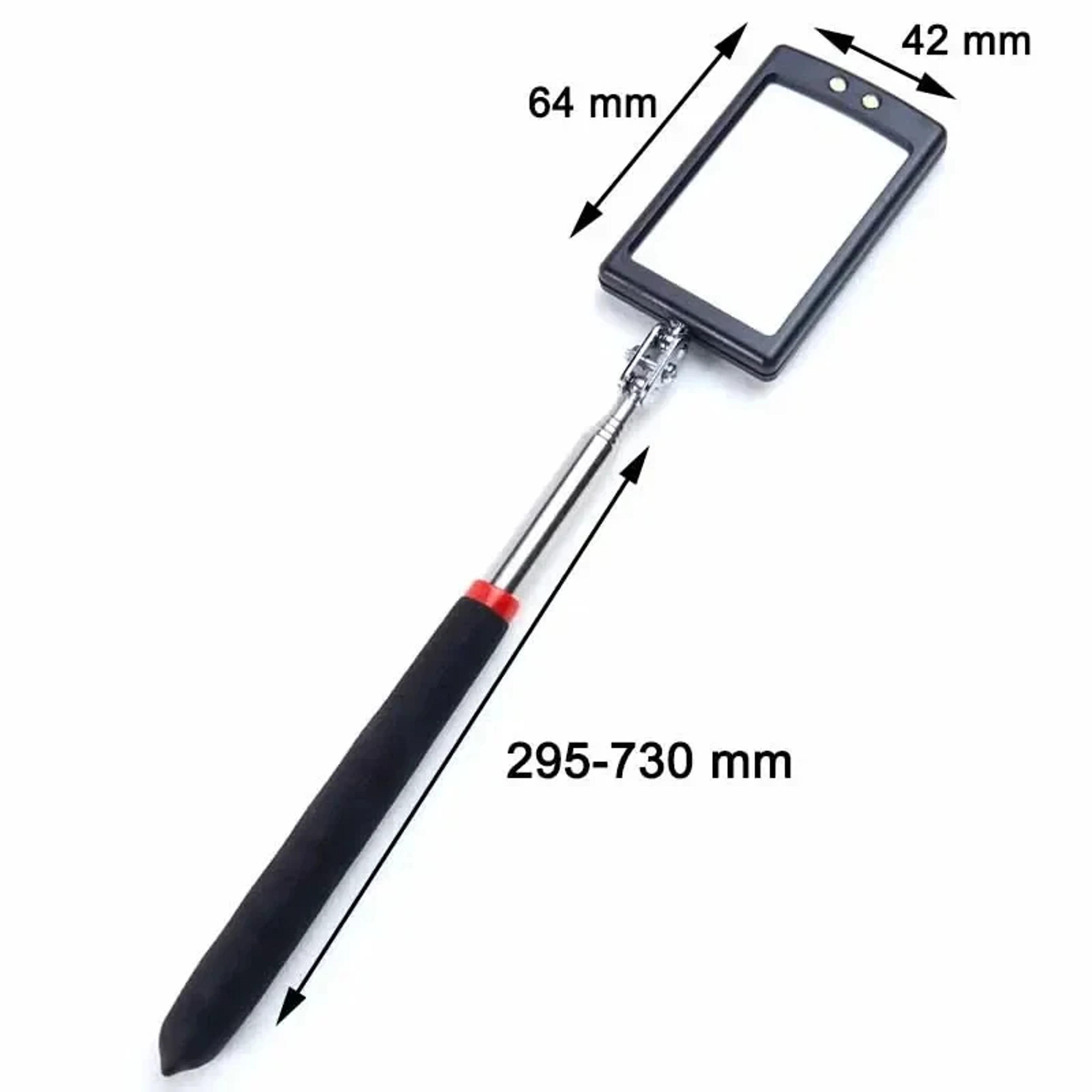 Telescoping LED Inspection Mirror for Mechanics – view 6