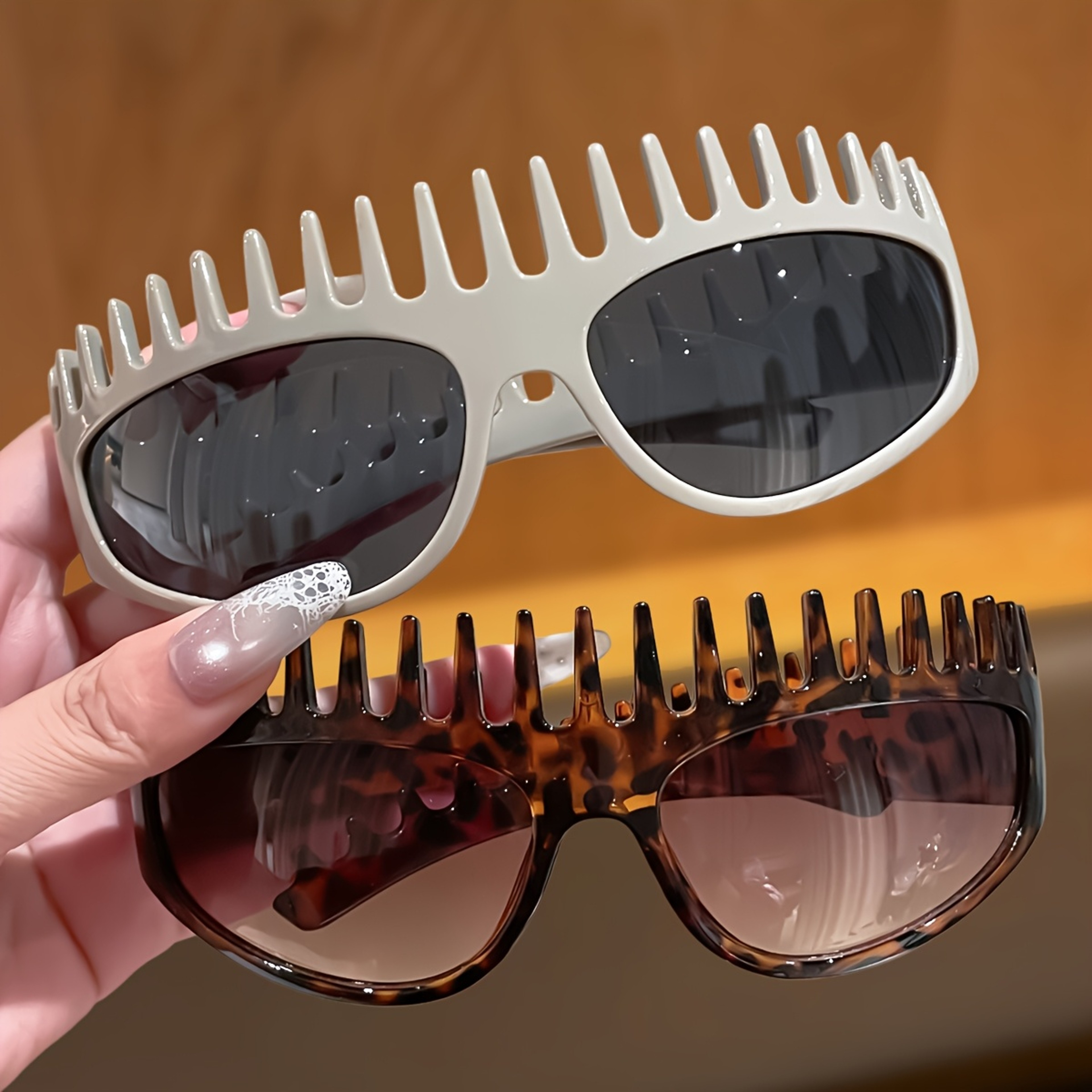Womens Styling Hair Headband Comb Fashion Glasses Headband for Elegant Hair Shaping – view 3