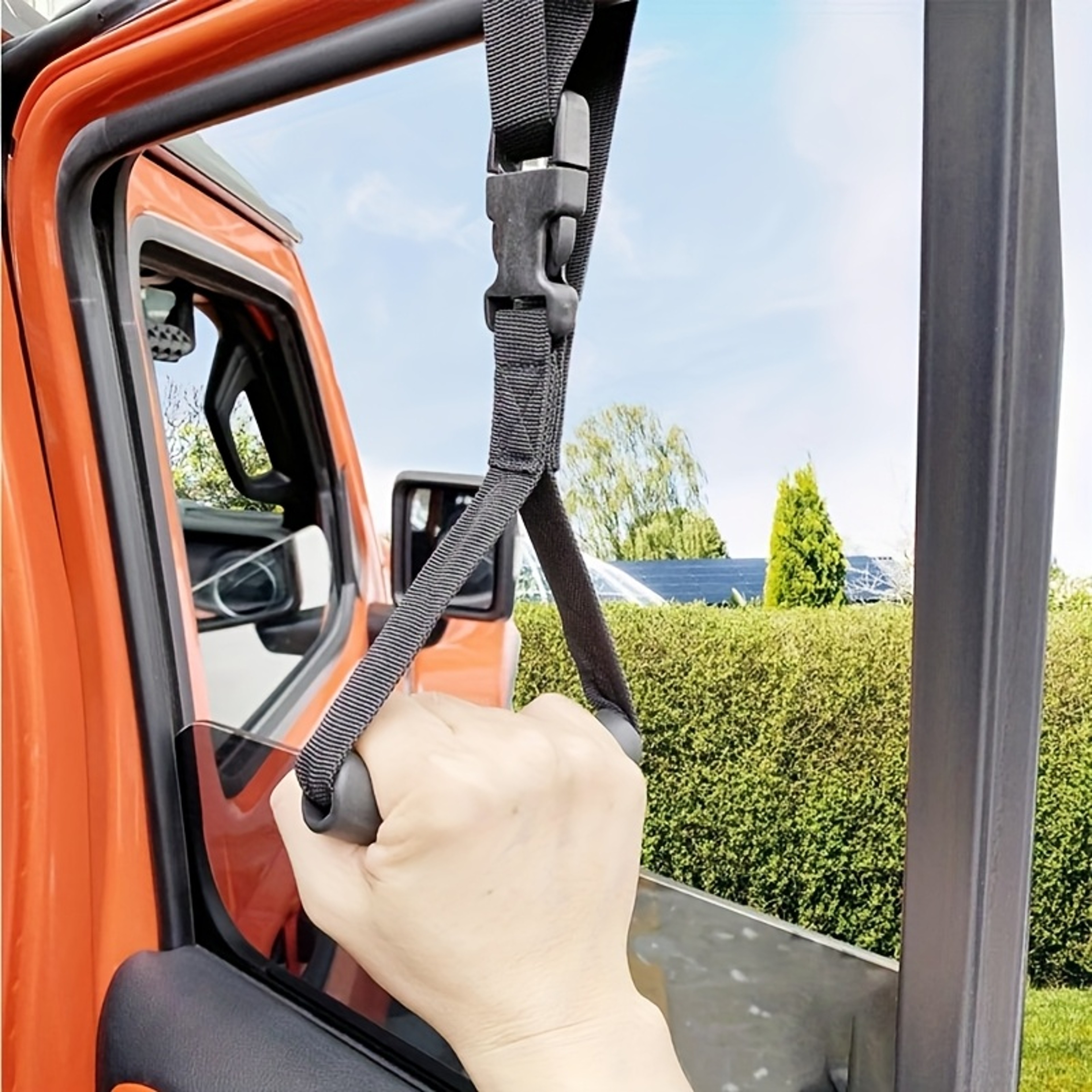 Ergonomic Car Door Handle Assist Elderly Support Strap For Easy Vehicle Entry 1