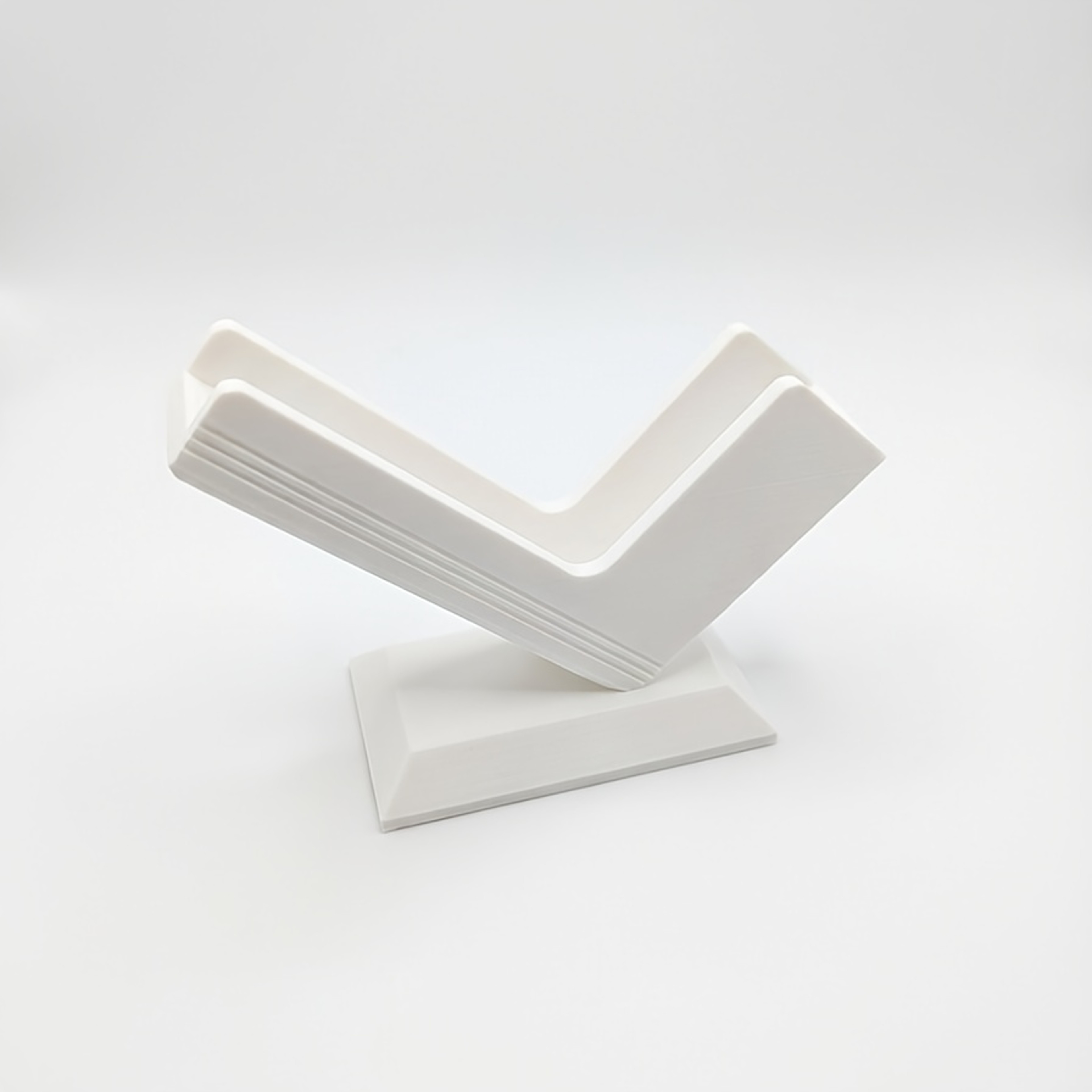 Printed Business Card Holder Modern Desktop Organizer For Office Desk 4