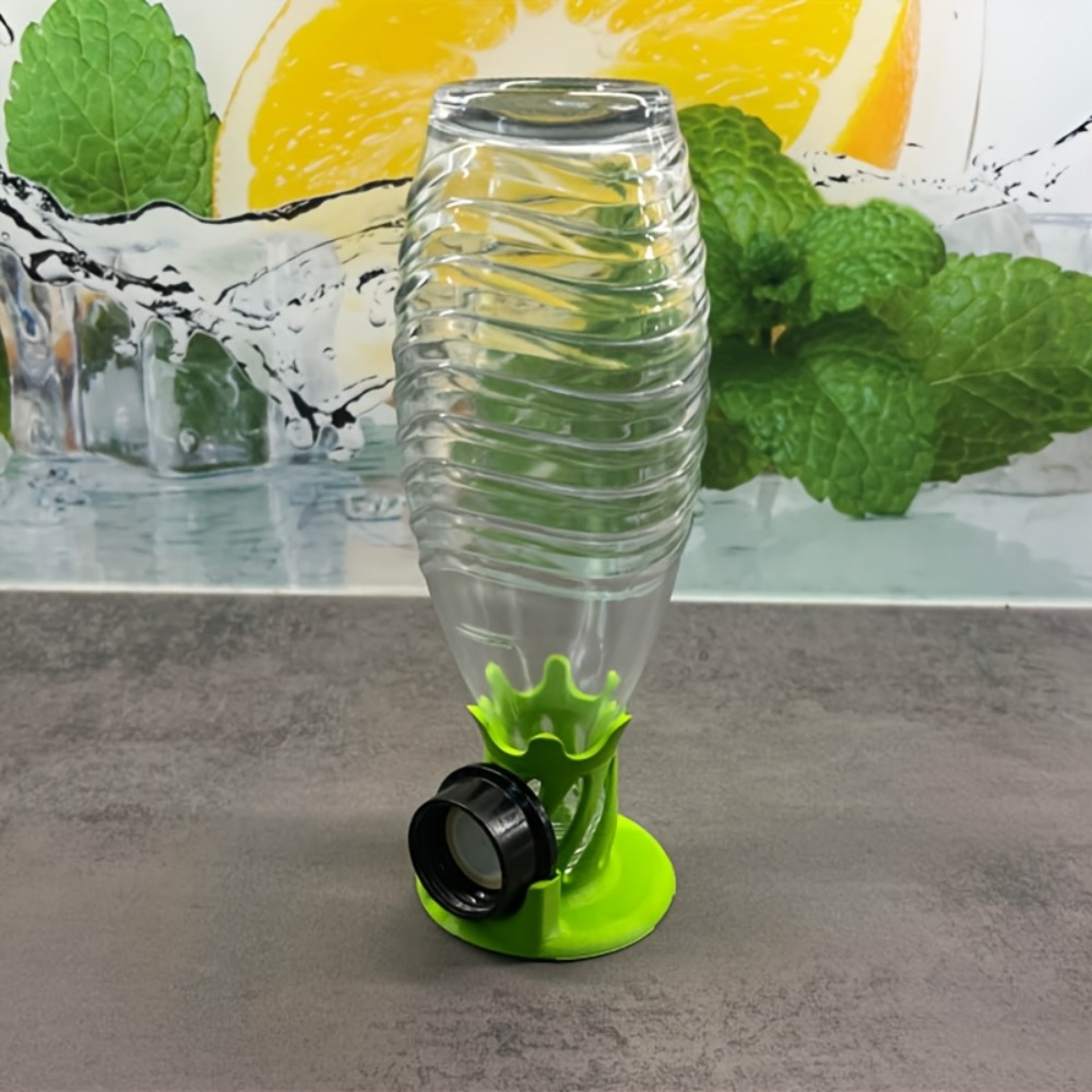 Portable Bottle Drying Rack With Ventilated Cup Holder And Space Saving Kitchen Organizer 3
