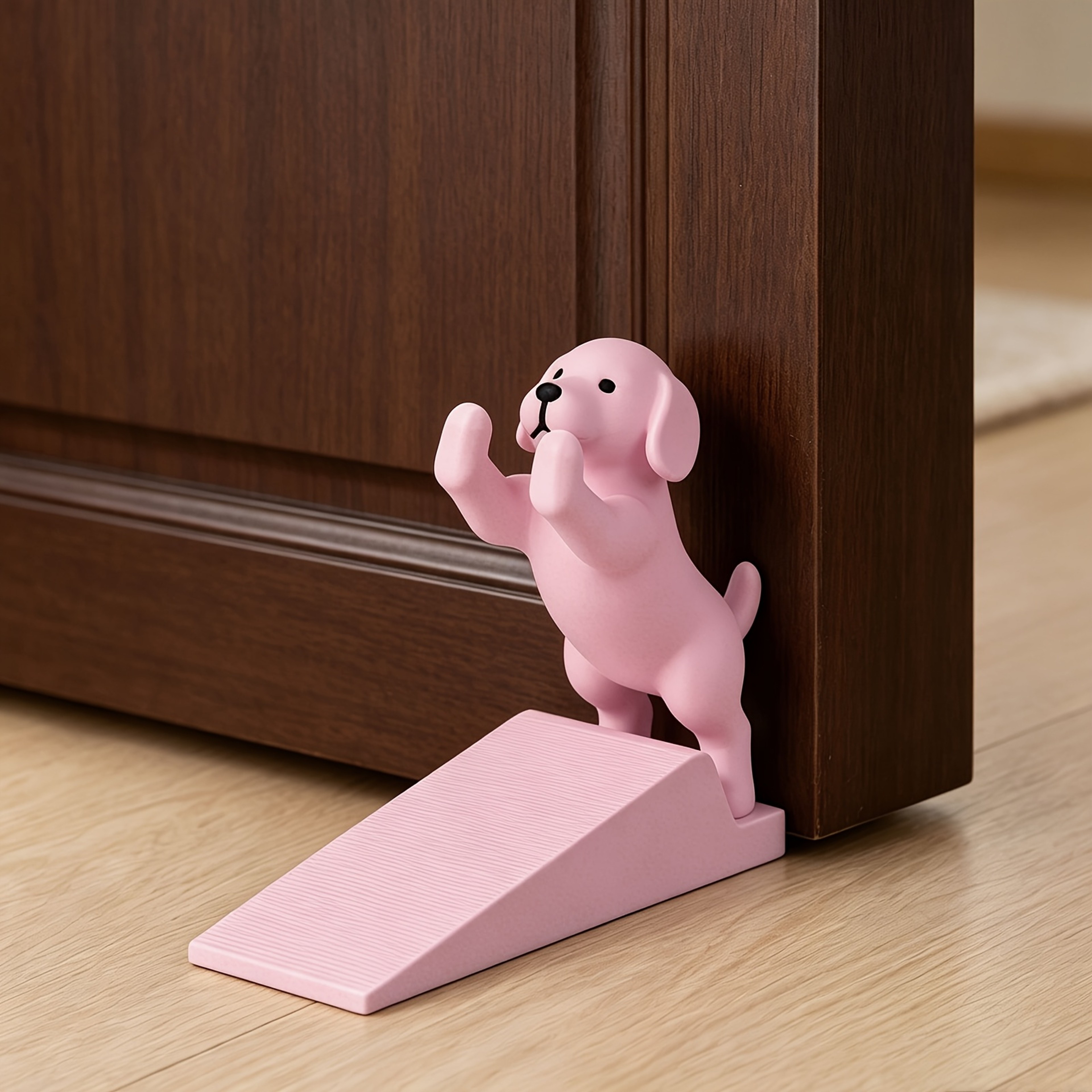 Cute Puppy Door Stop Printed Dog Shaped Decorative Door Wedge – view 8