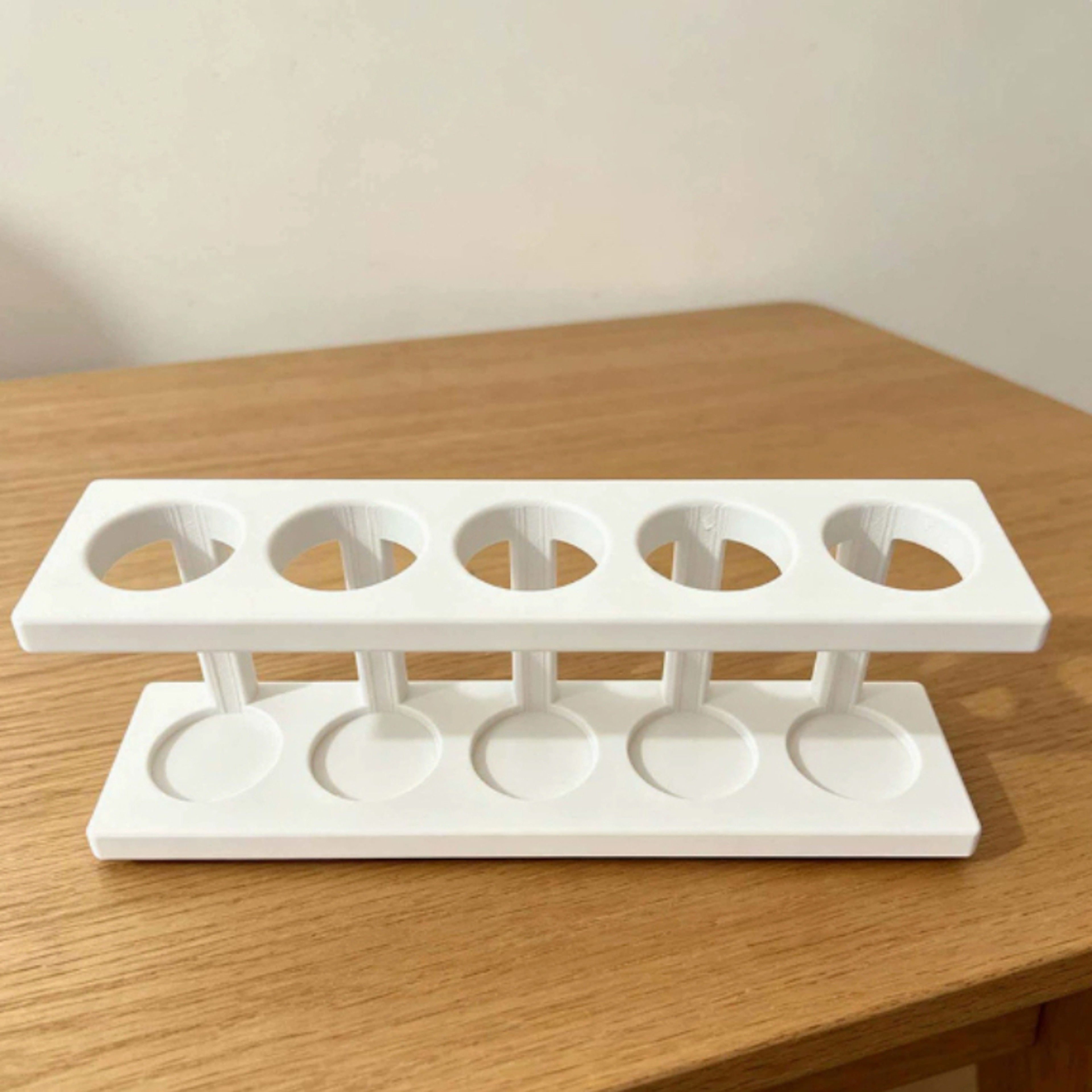 Multi Grid Toothbrush Organizer With Drain Hole Toothpaste Storage Stand 4