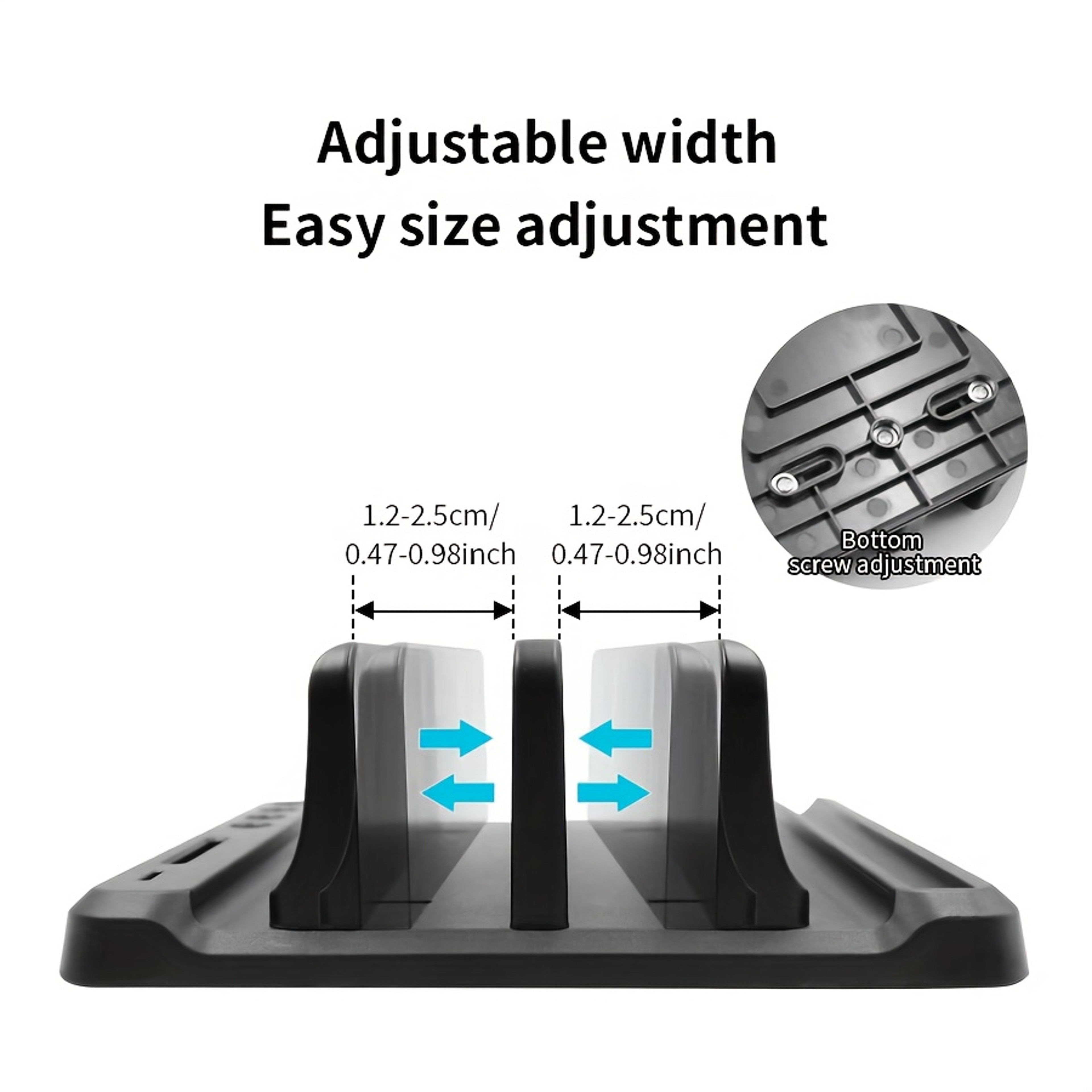 Vertical Laptop Stand With MacBook Holder And Desk Organizer 4