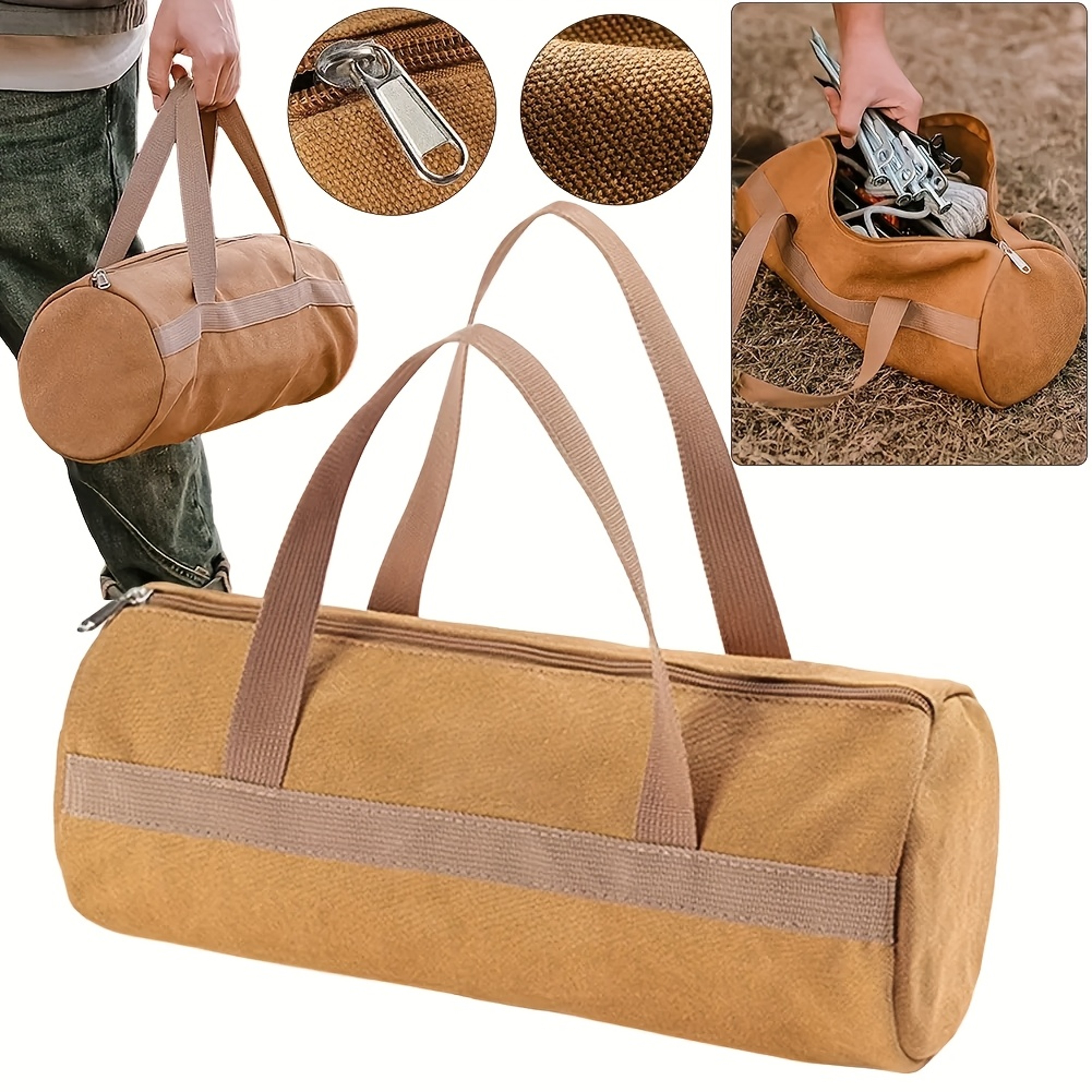Large Capacity Tool Bag with Shoulder Strap for Organized Tool Storage – view 1