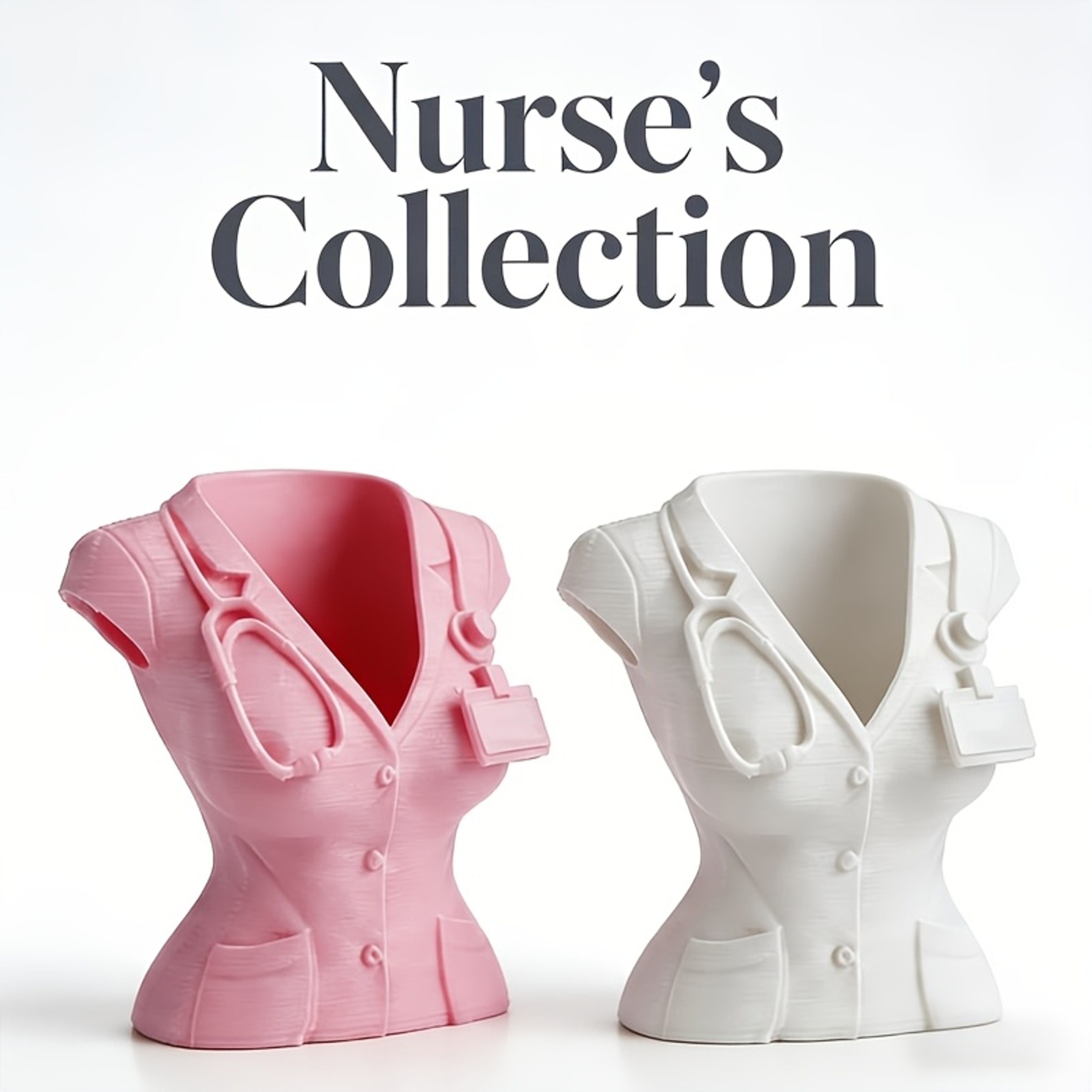 Creative Nurse Pen Holder Doctor Desk Accessory Medical Office Decor Gift 0