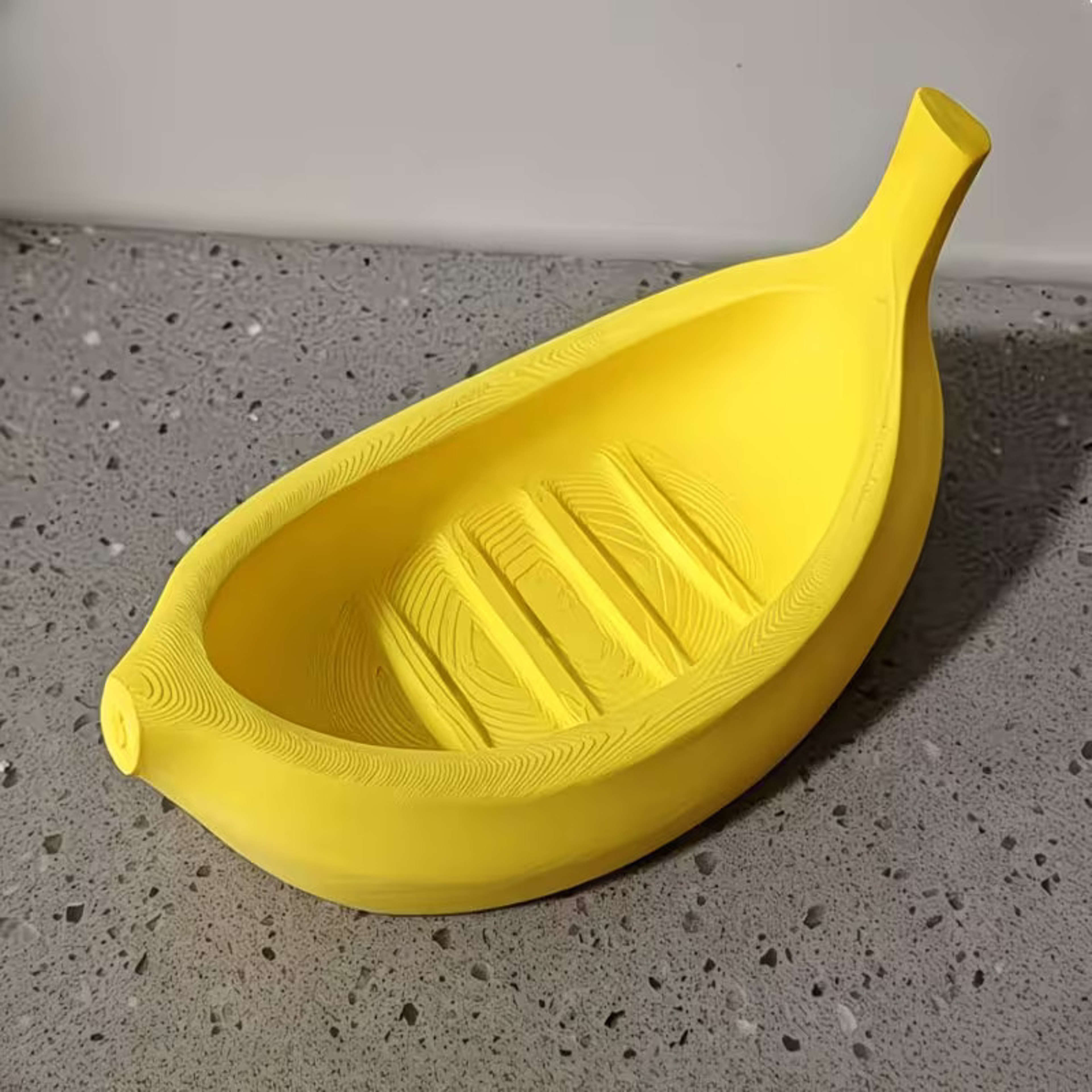 Creative Banana Soap Dish Cute Soap Holder for Bathroom Sink Unique Home Decor – view 5