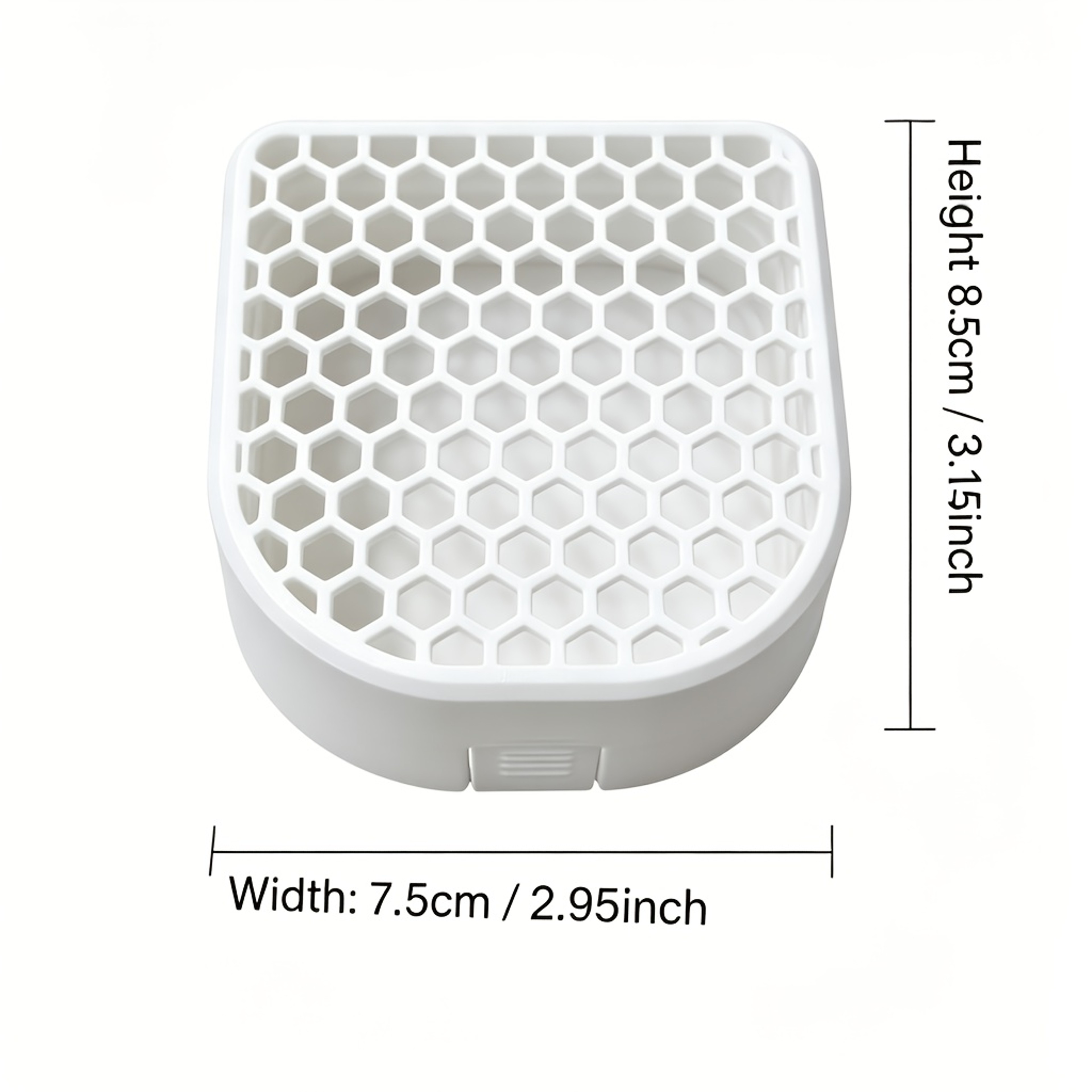 Breathable Mesh Storage Box Retainer Case With Snap Lid For Jewelry And Small Items 3